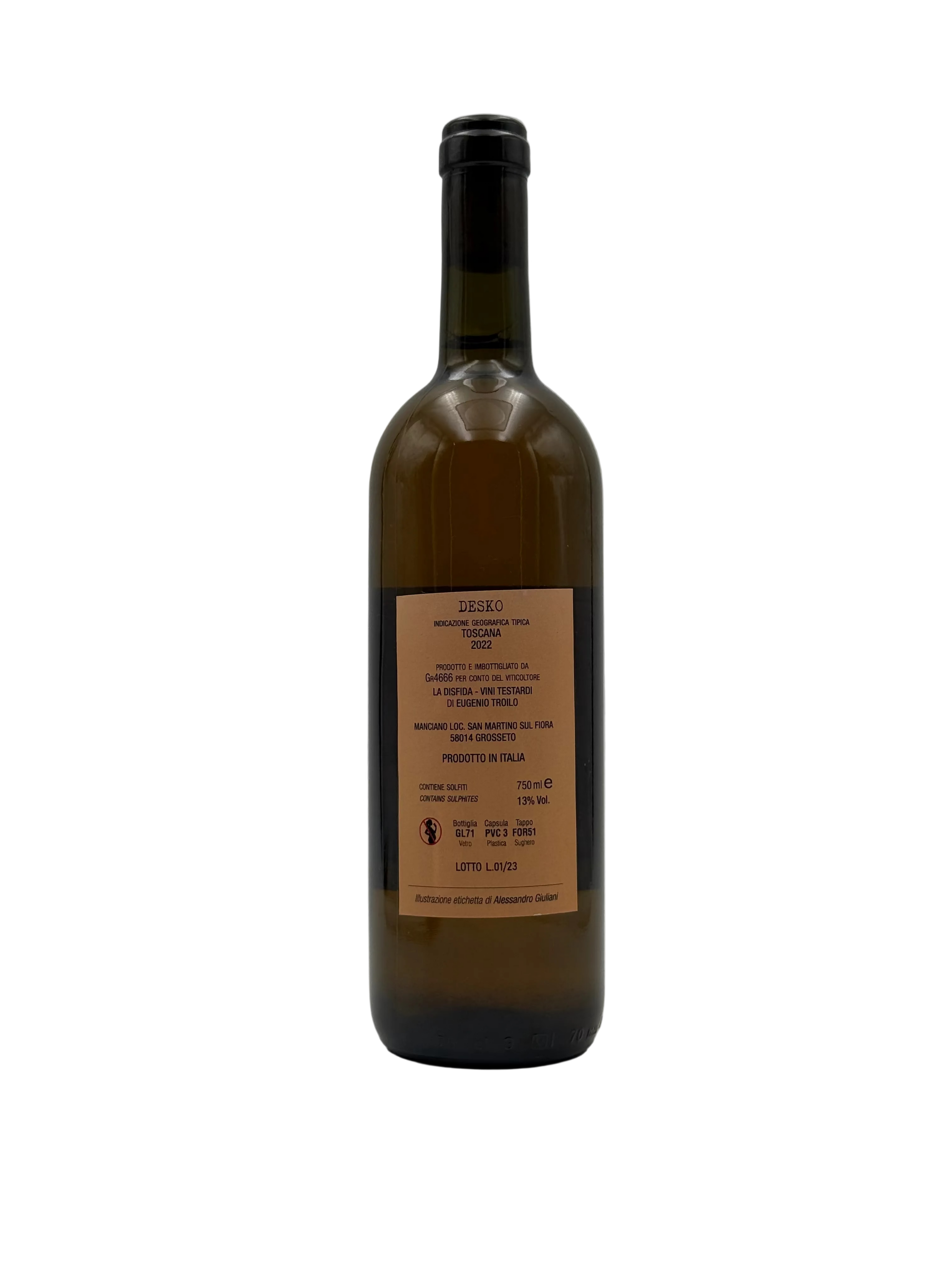 2022 - La Disfida Vini Testardi - Desko