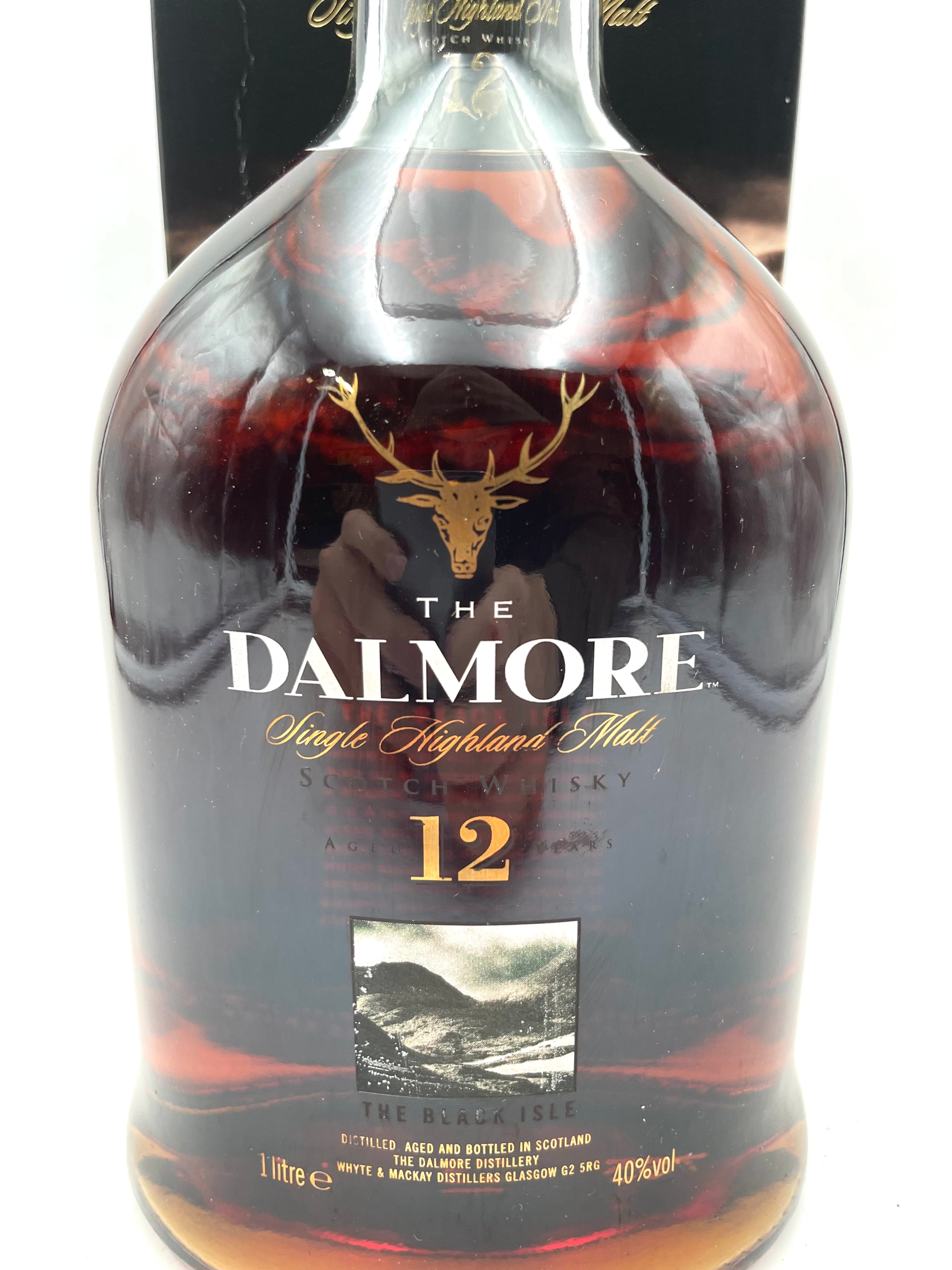 Dalmore - 12 YO The Black Isle Single Highland Malt Scotch Whisky - 1980s