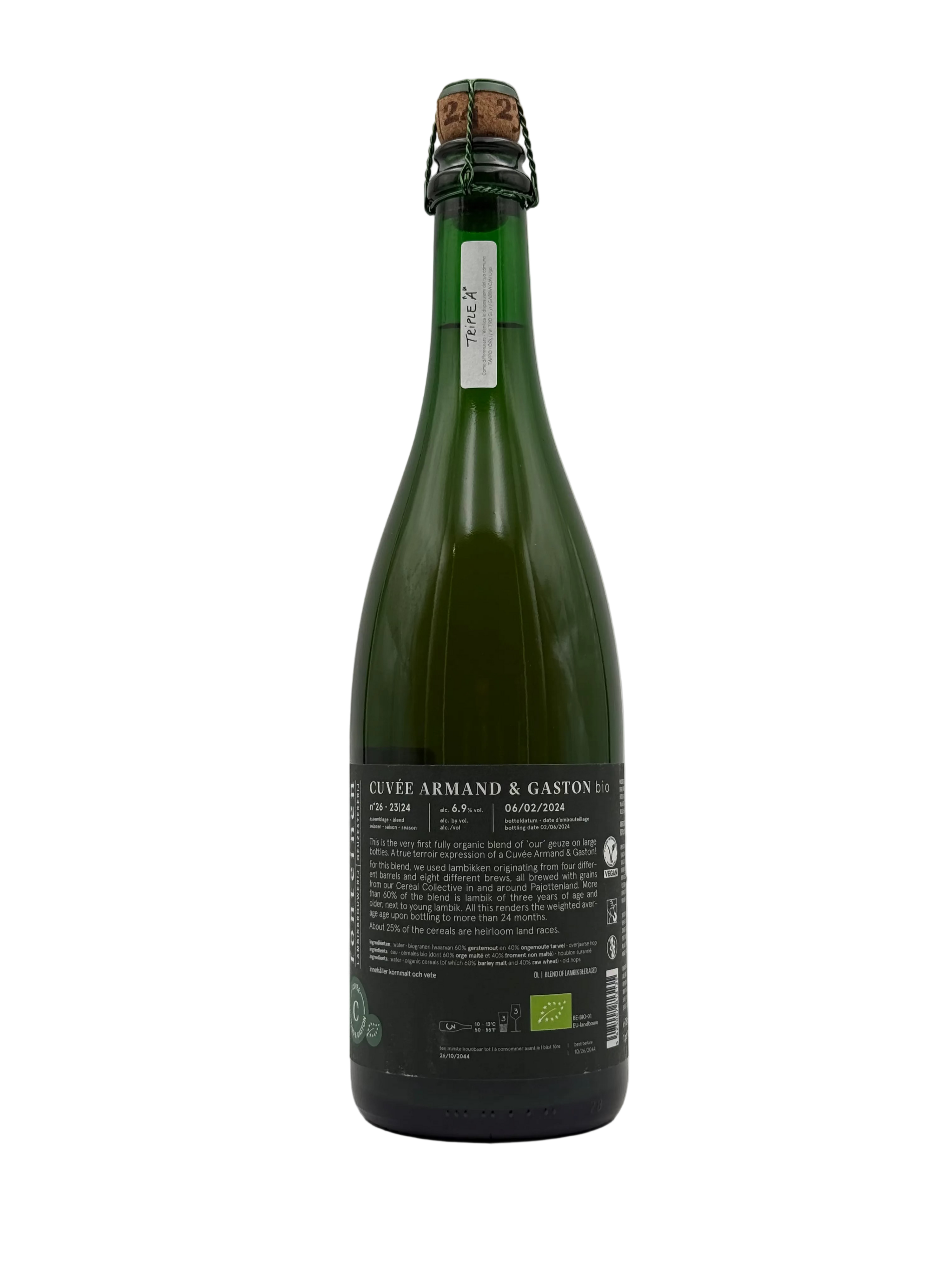 3 Fonteine - Oude Geuze Cuvee Armand & Gaston - Assemblage 2023/2024