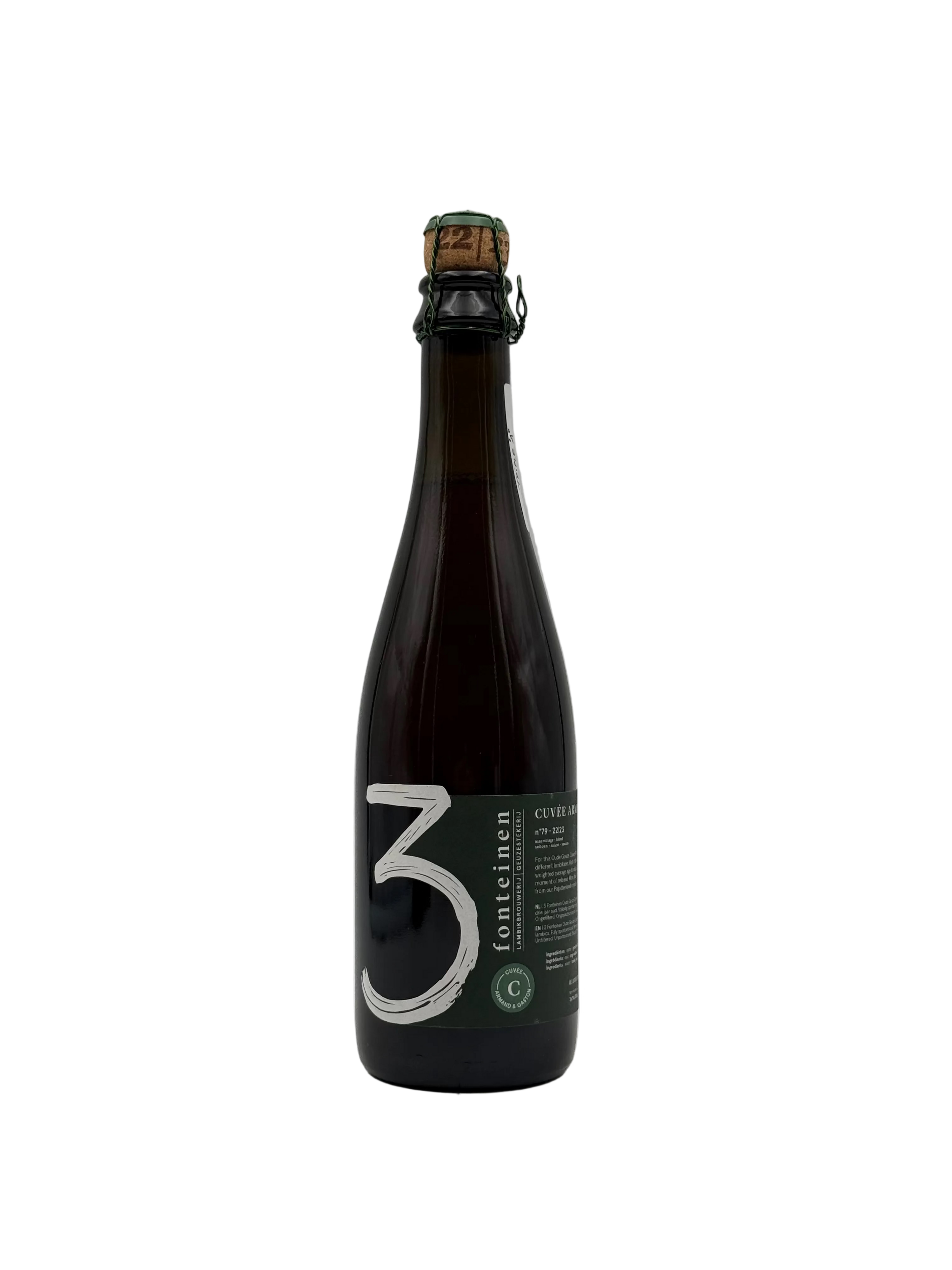 3 Fonteine - Oude Geuze Cuvee Armand & Gaston - Assemblage 2022/2023