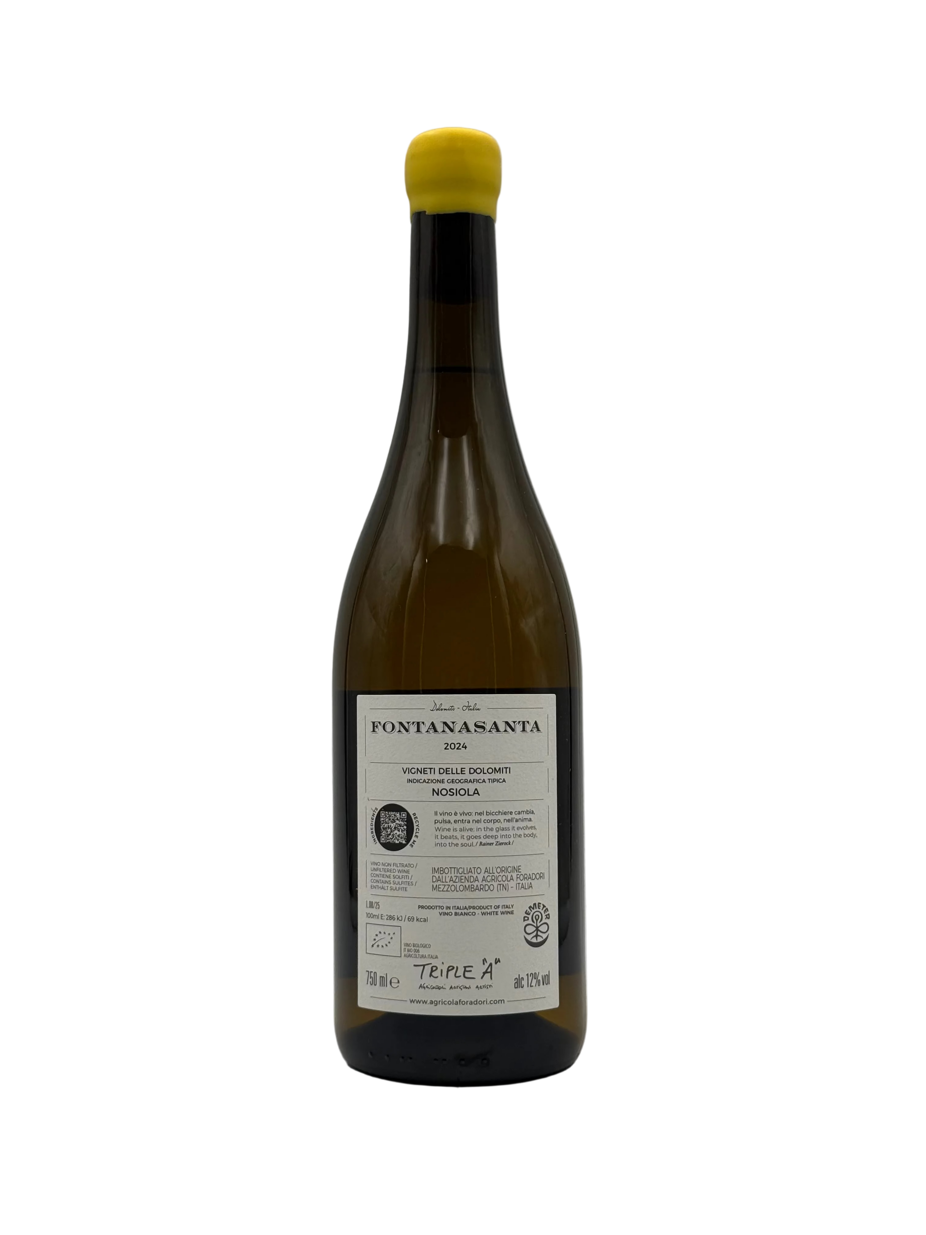 2024 - Foradori - Fontanasanta Nosiola