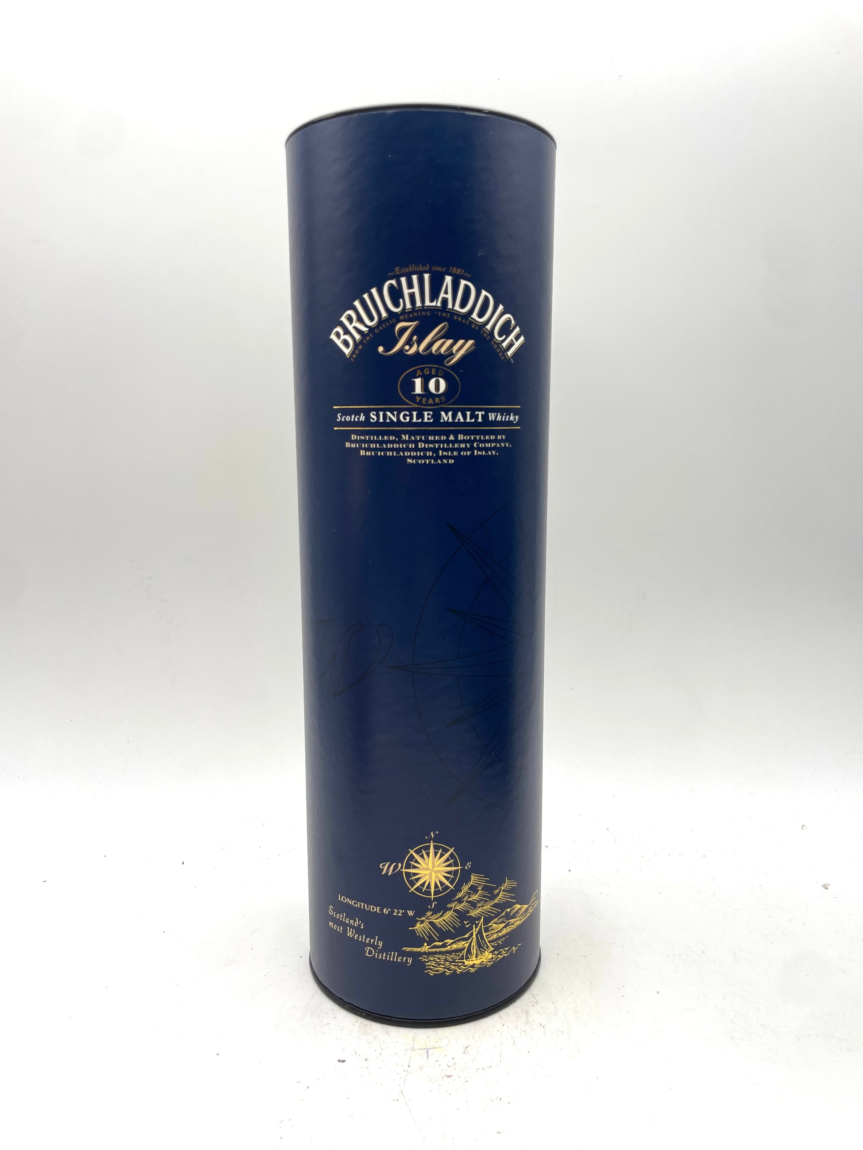 Bruichladdich - 10 YO Islay Single Malt Scotch Whisky - 1980s