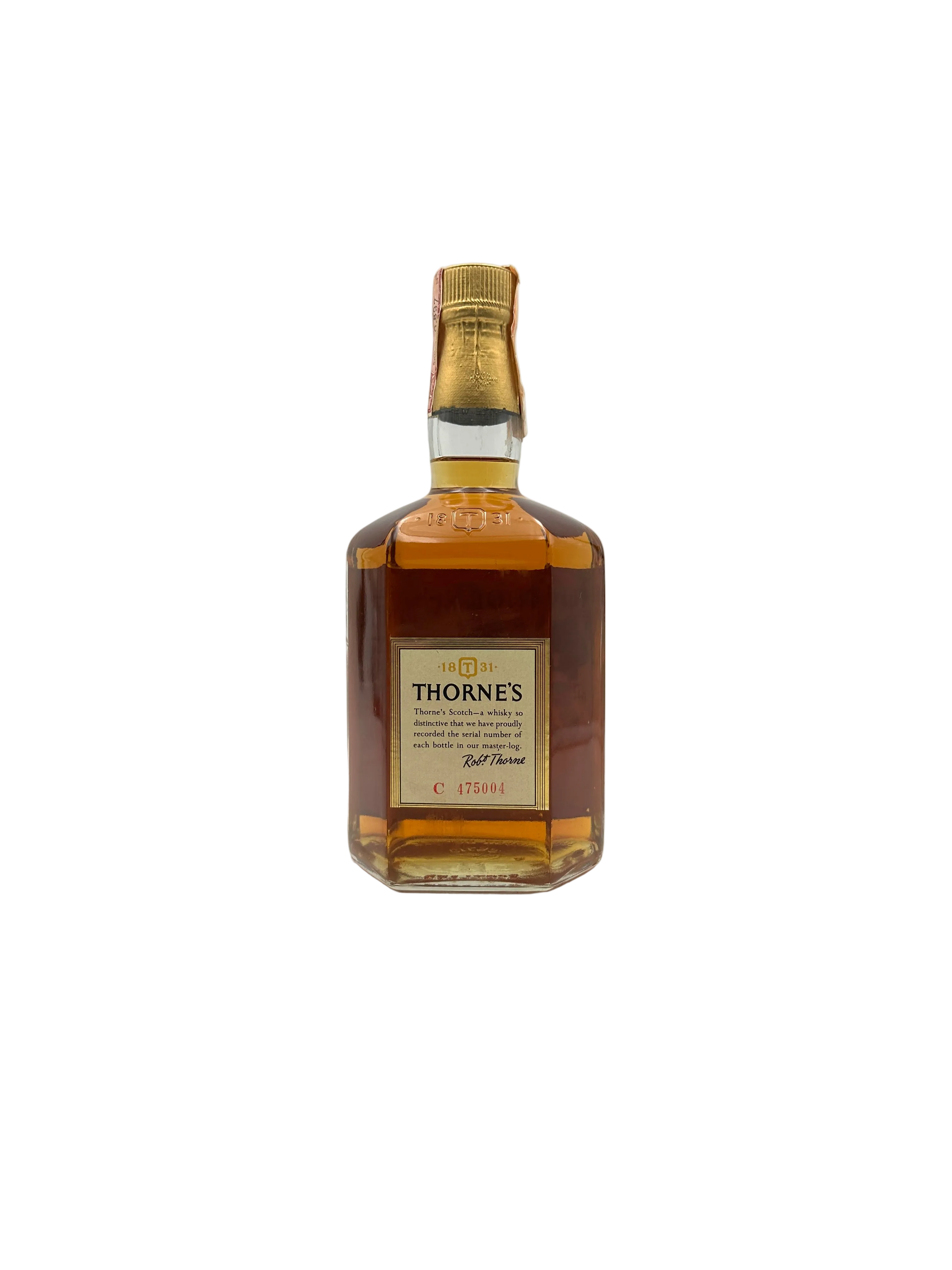 Thorne's - 10 Years Old Blended Scotch Whisky - 1960s