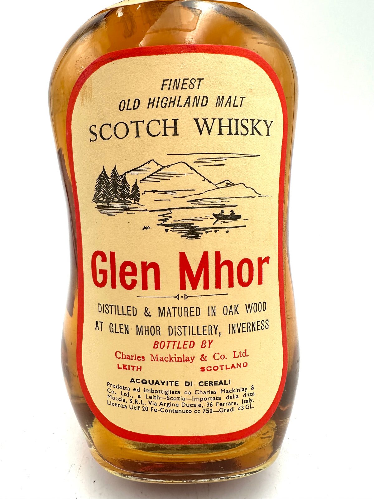 Glen Mhor - 10 Years Old Finest Old Highland Malt Scotch Whisky