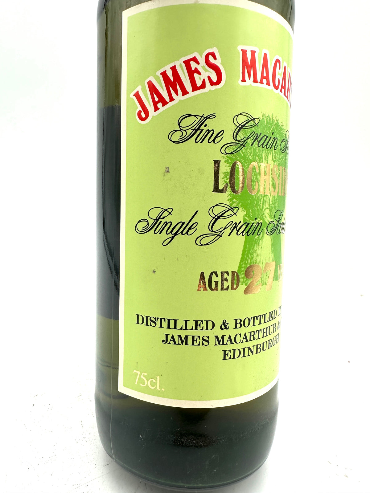 Lochside - 27 Years Old Single Grain Scotch Whisky - James MacArthur - 0.75L 60.5%