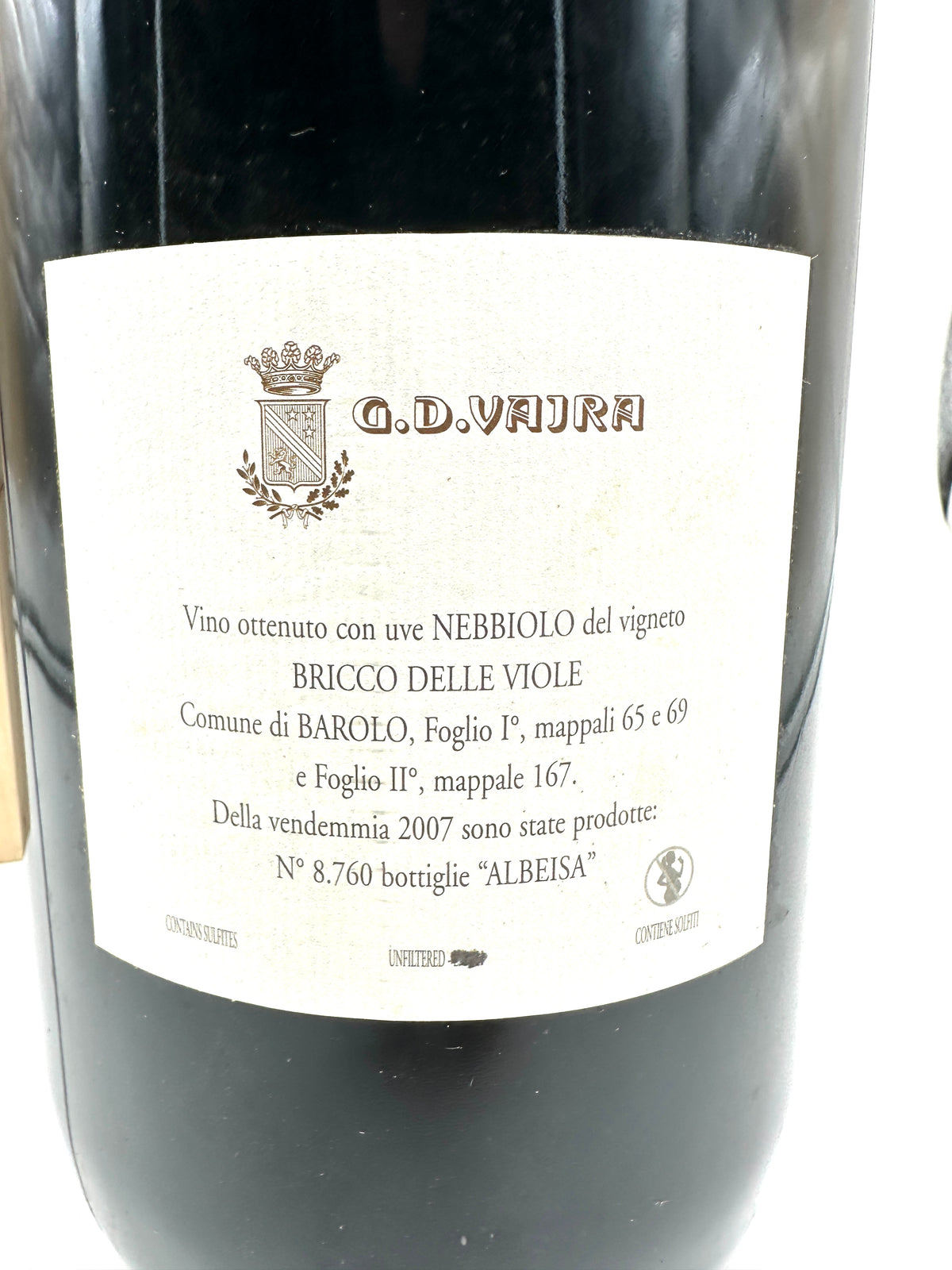 2007 - G.D. Vajra - Barolo Bricco delle Viole - 3L