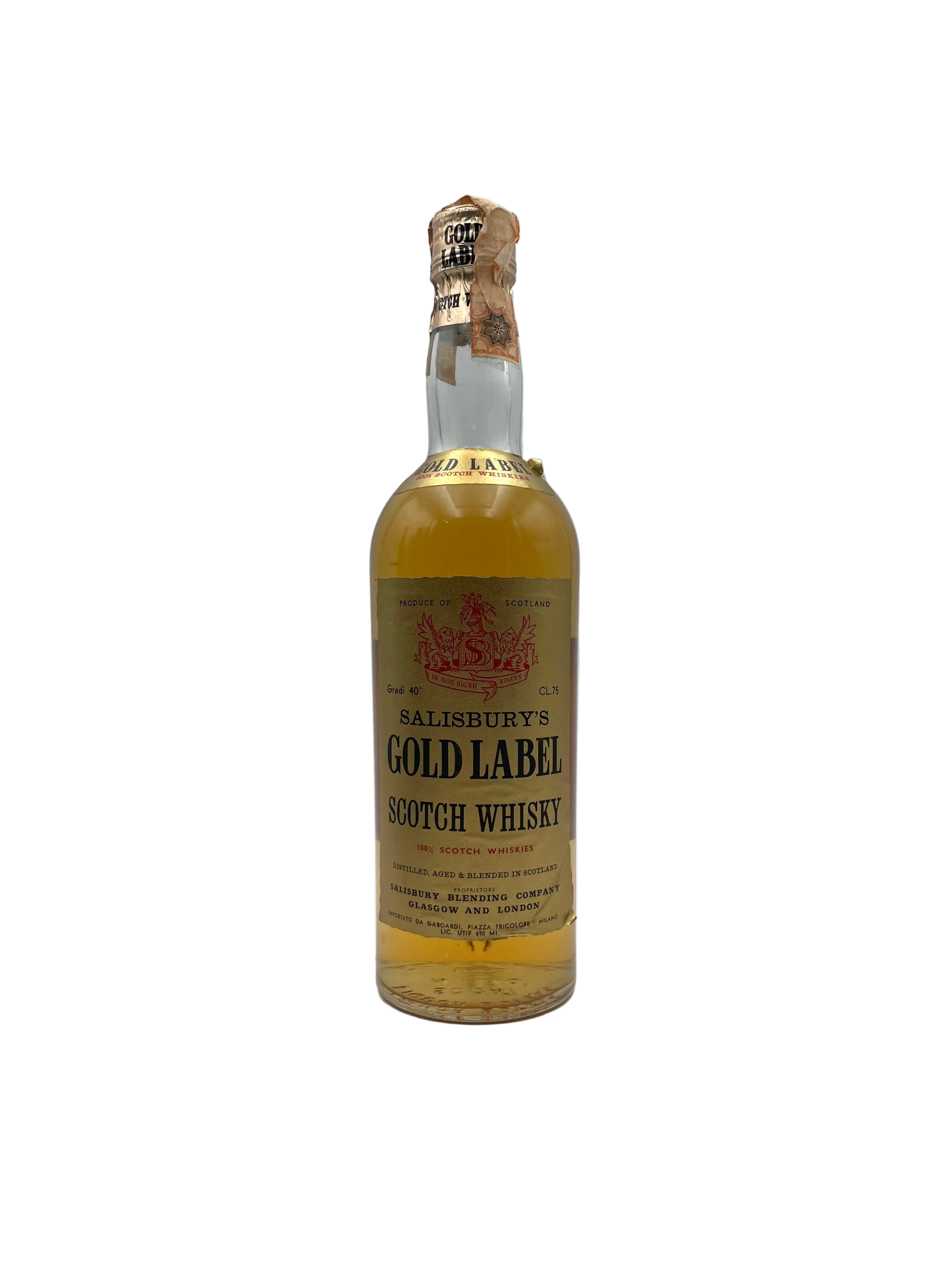Salisbury's - Gold Label Scotch Whisky - Anni '70s
