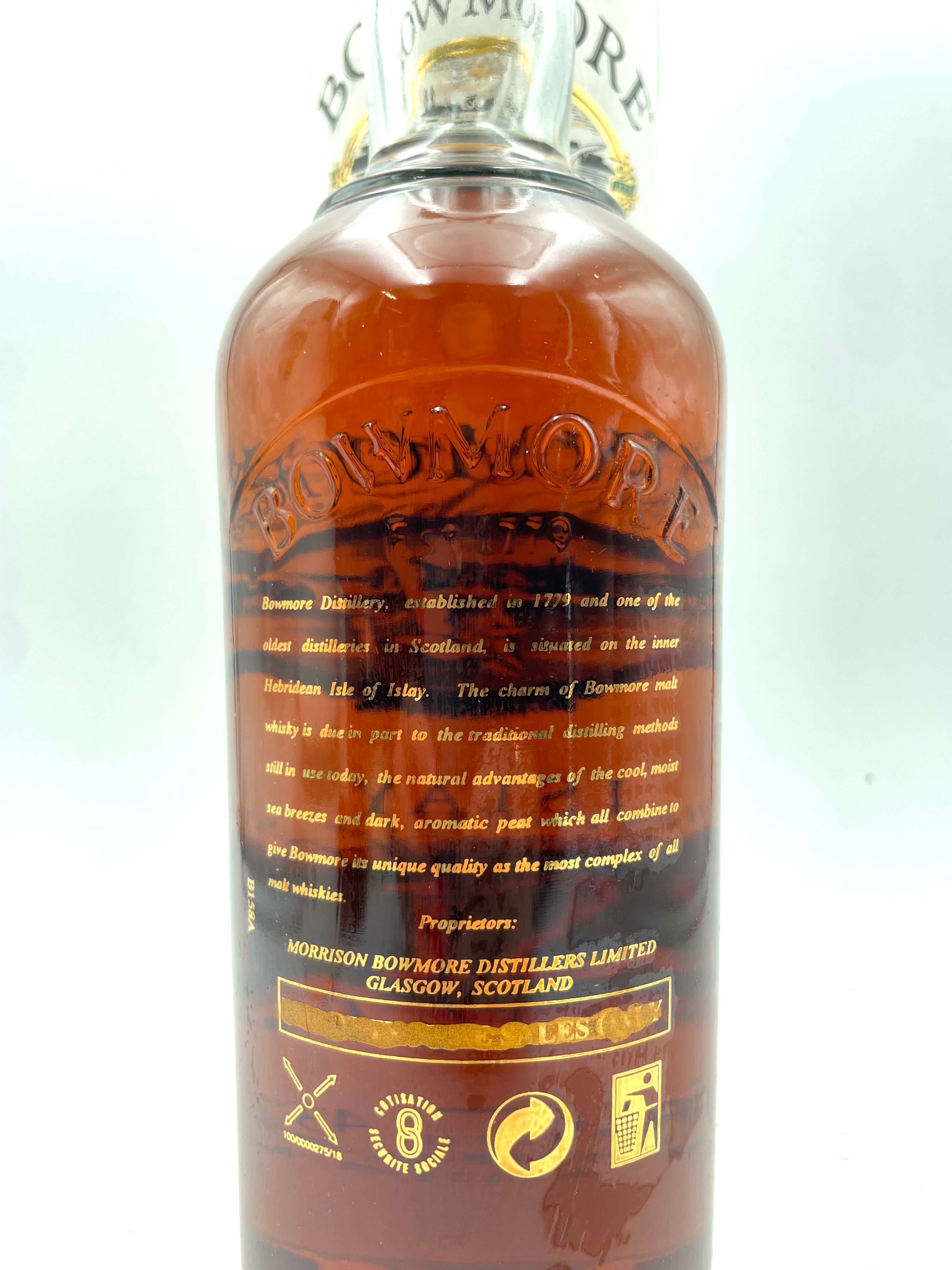 Bowmore - 12 YO Islay Single Malt Scotch Whisky - 1990s