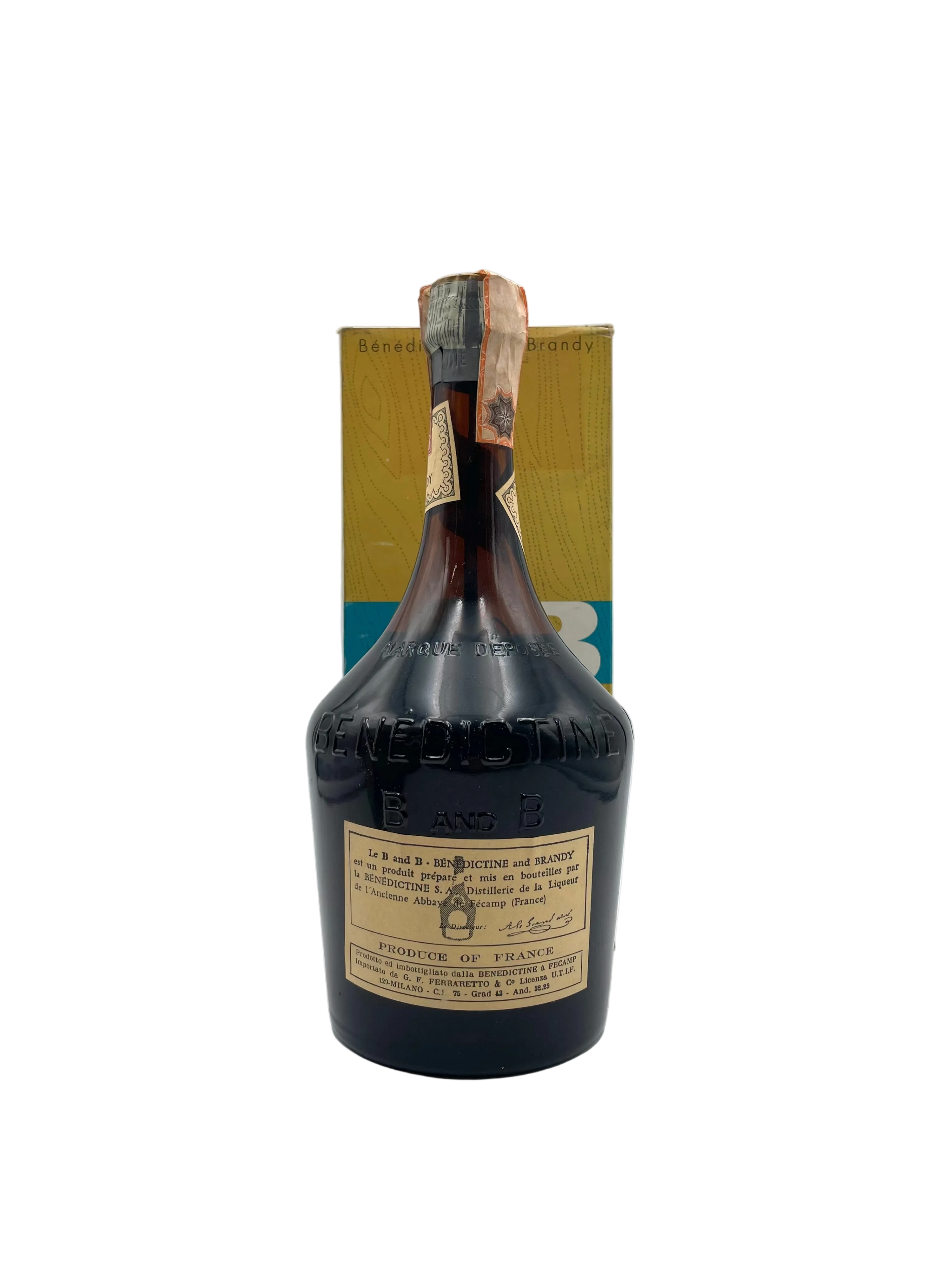 DOM Benedictine - B And B Liqueur - Anni '70s