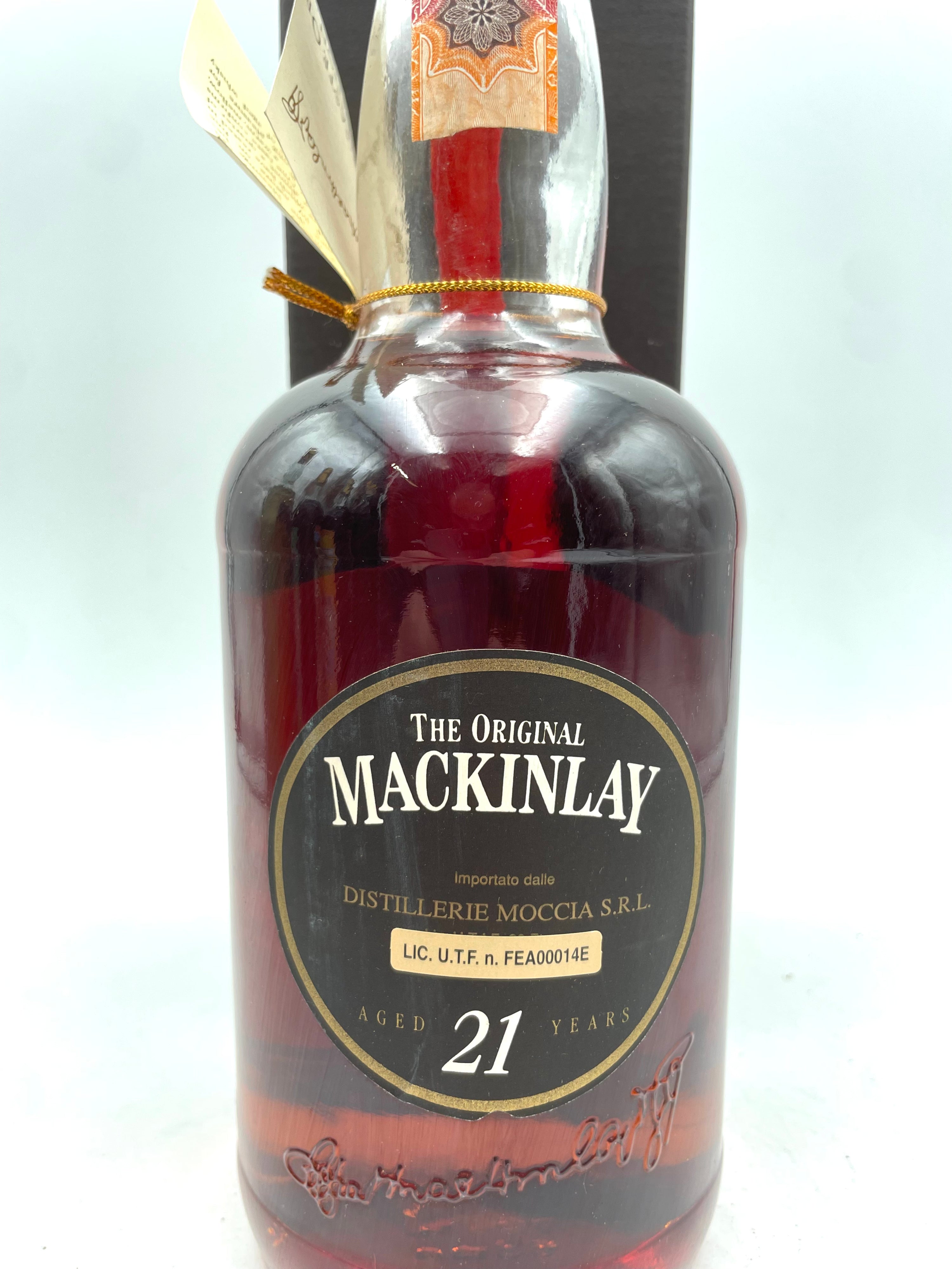 Mackinlay - 21 YO Finest Scotch Whisky - 1980s