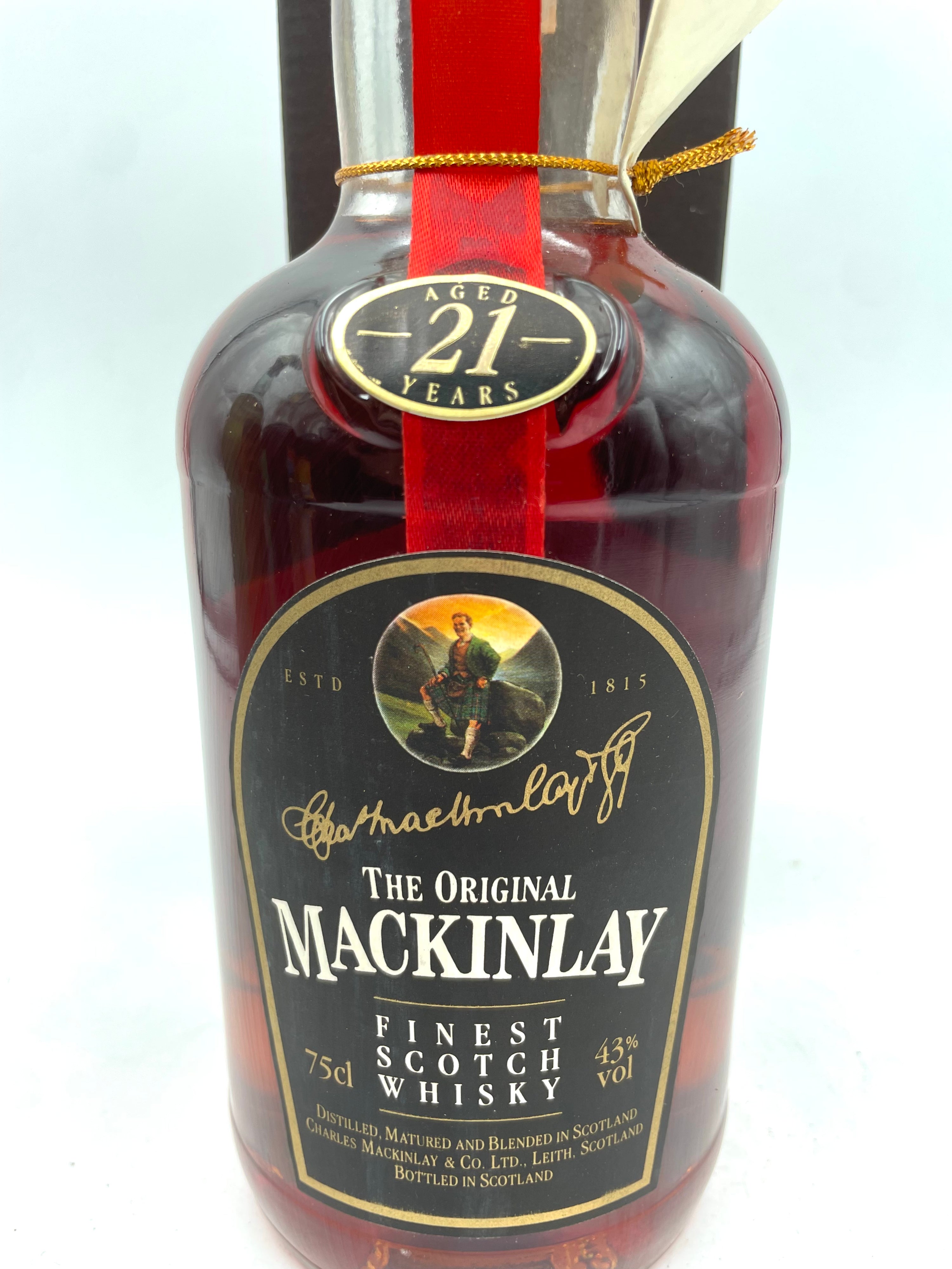 Mackinlay - 21 YO Finest Scotch Whisky - 1980s