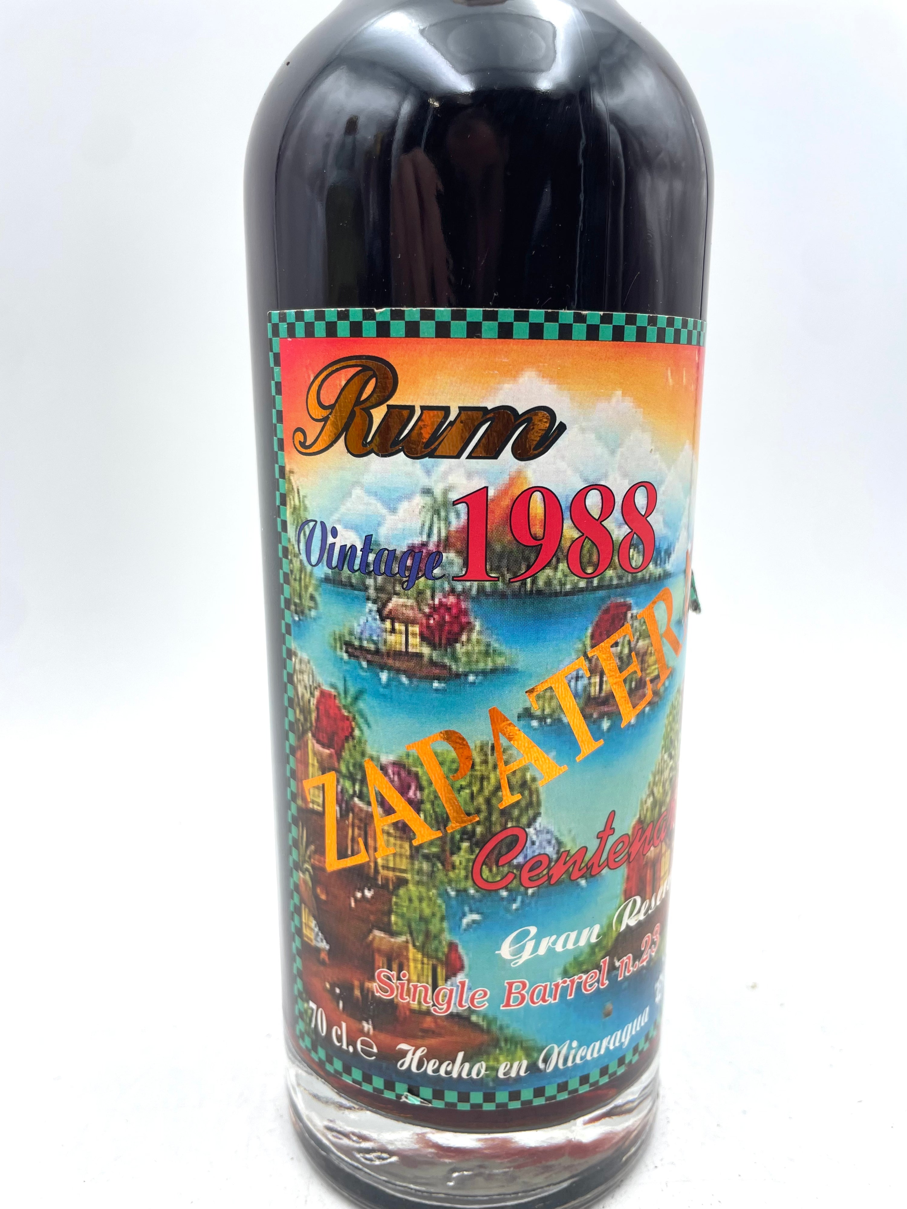 1988 - Zapatera - Rum Gran Reserva Single Barrel No.23