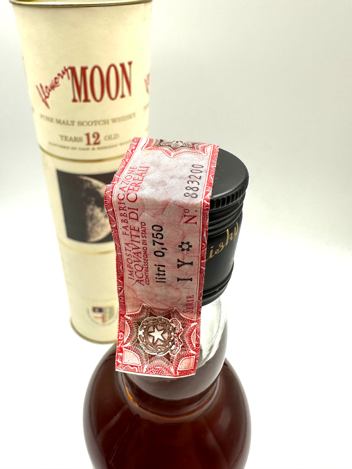 1980s - Flowery Moon - 12 Years Old Pure Malt Scotch Whisky Moon Import