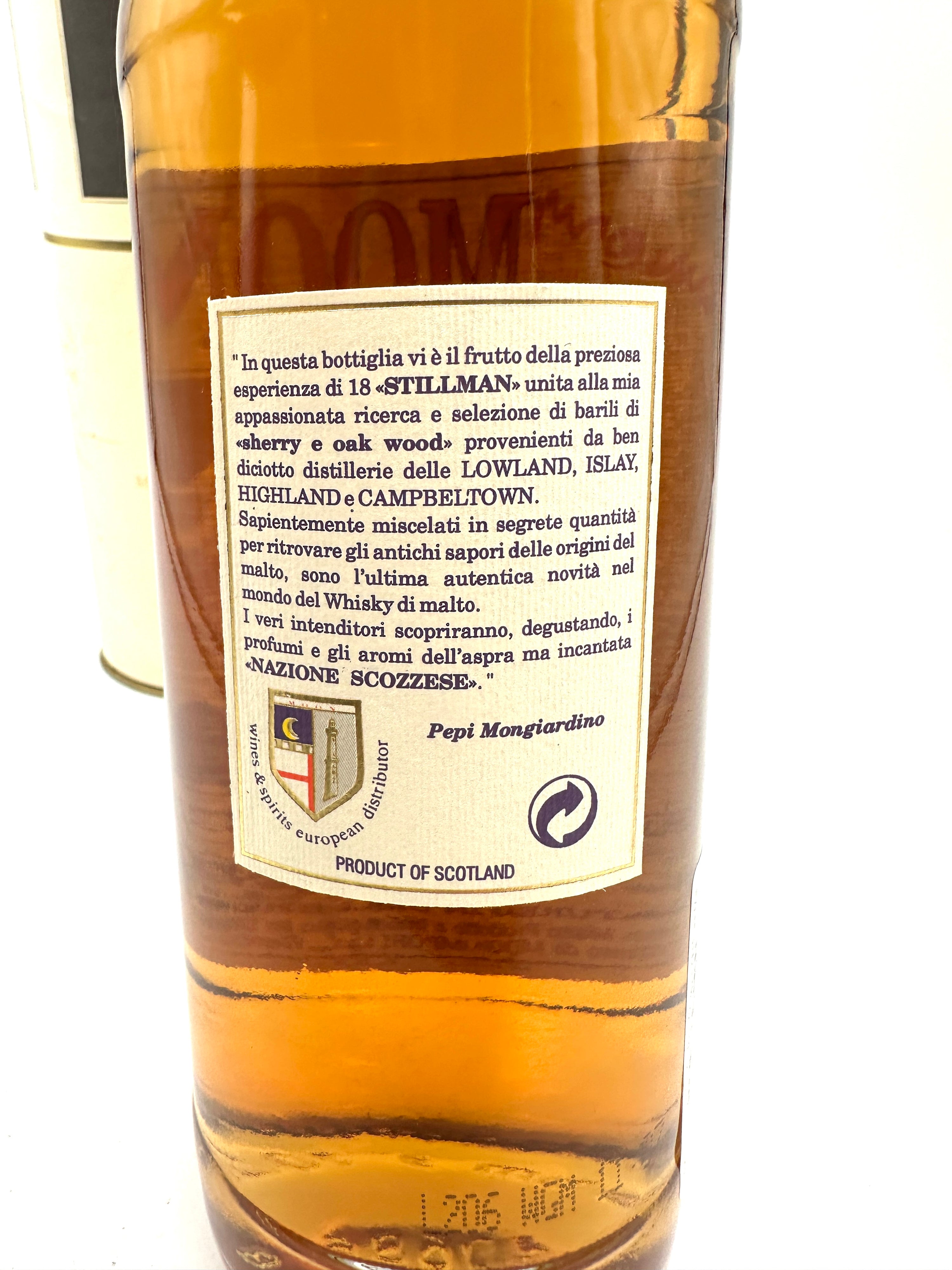1980s - Flowery Moon - 12 Years Old Pure Malt Scotch Whisky Moon Import