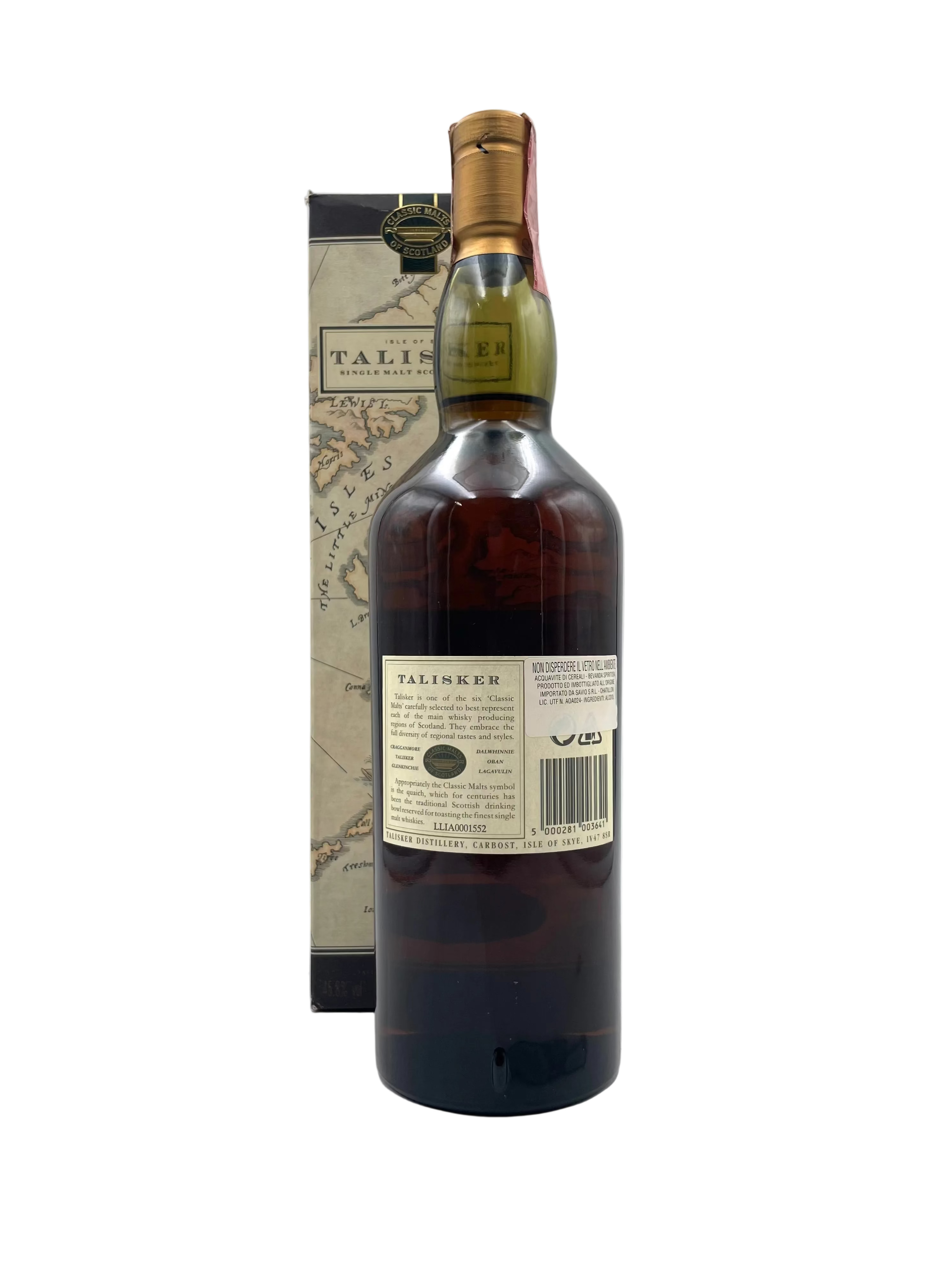 Talisker - 10 YO Single Malt Scotch Whisky - Anni '80s