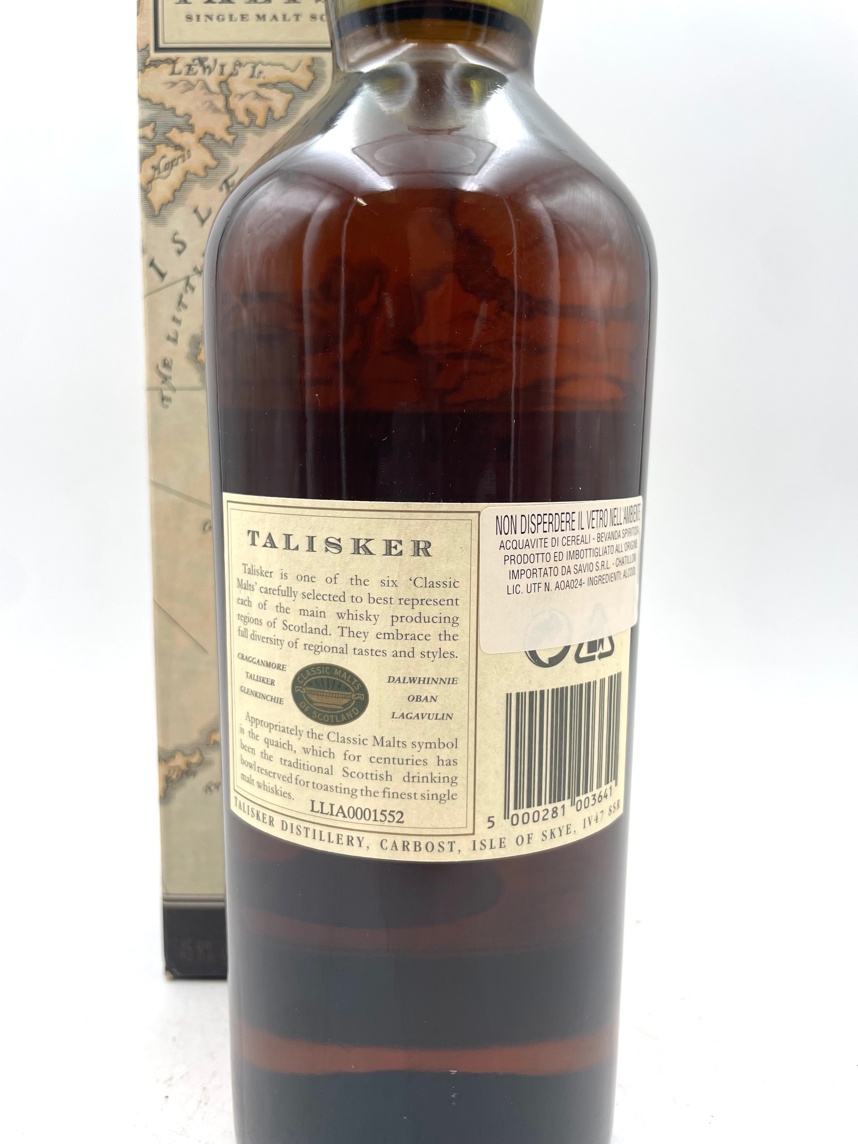 Talisker - 10 YO Single Malt Scotch Whisky - 1990s