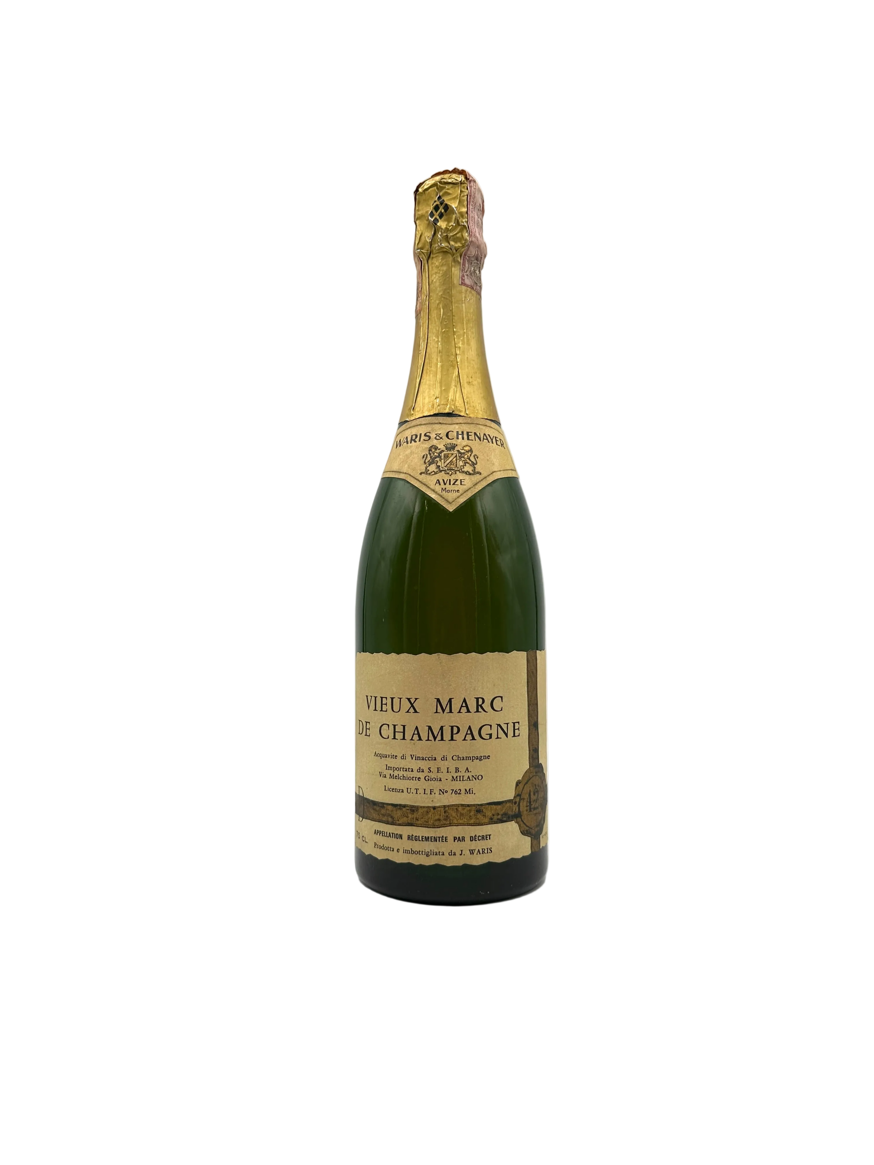 Waris & Chenayer - Vieux Marc de Champagne -1960s