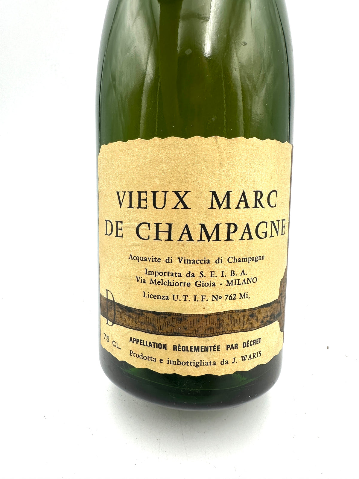 Waris & Chenayer - Old Marc de Champagne - 1960s
