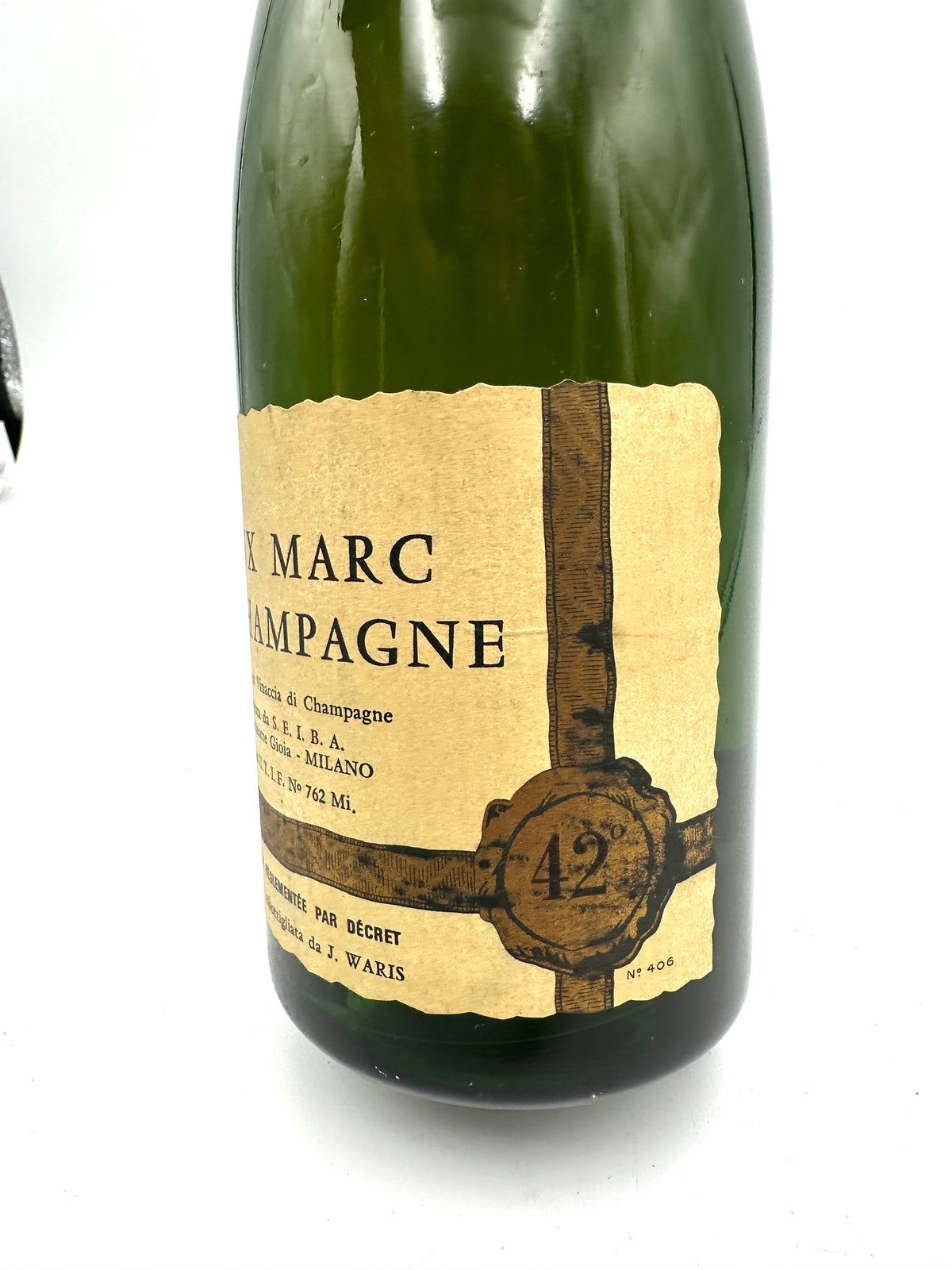 Waris & Chenayer - Old Marc de Champagne - 1960s