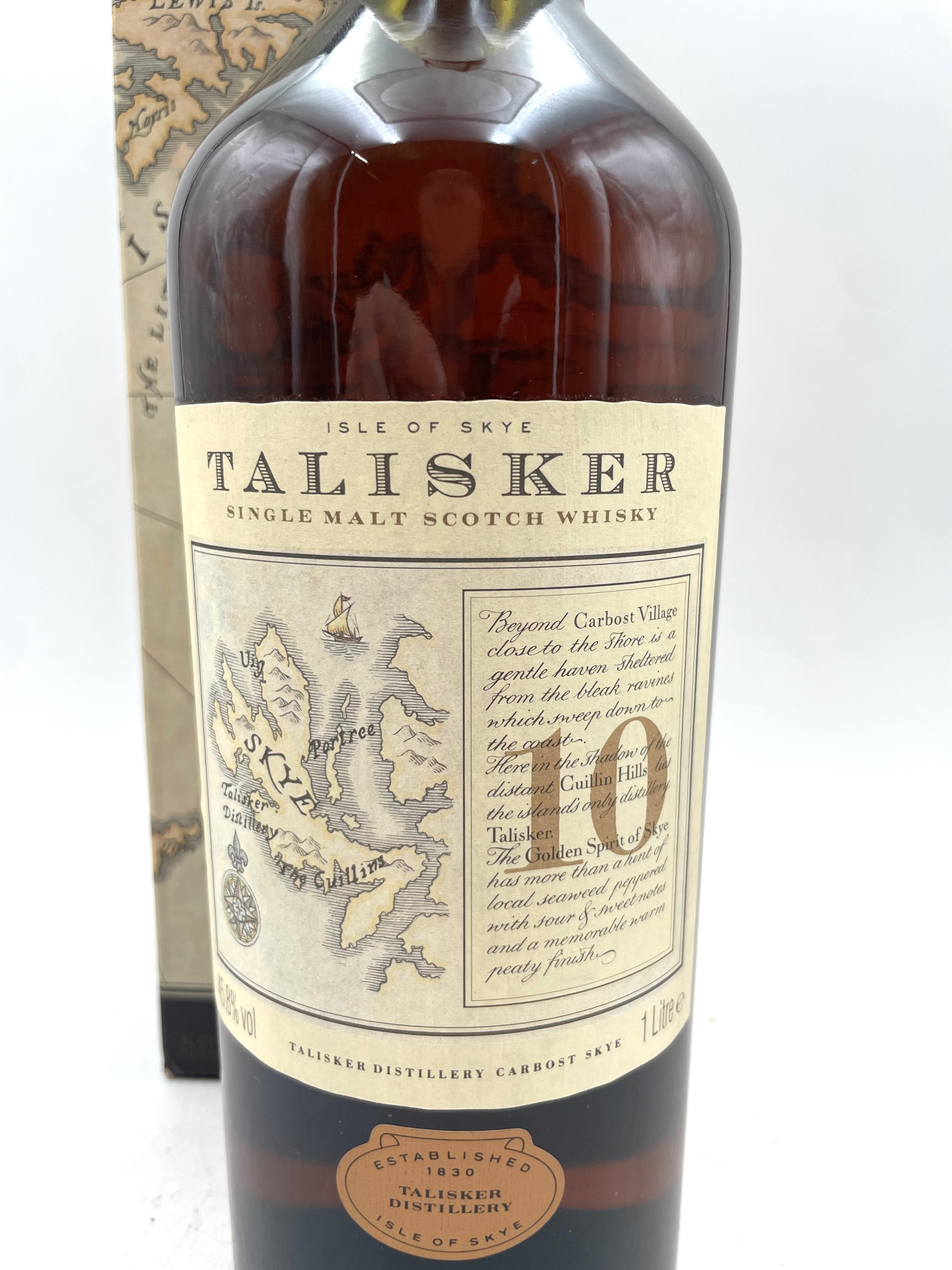 Talisker - 10 YO Single Malt Scotch Whisky - 1990s