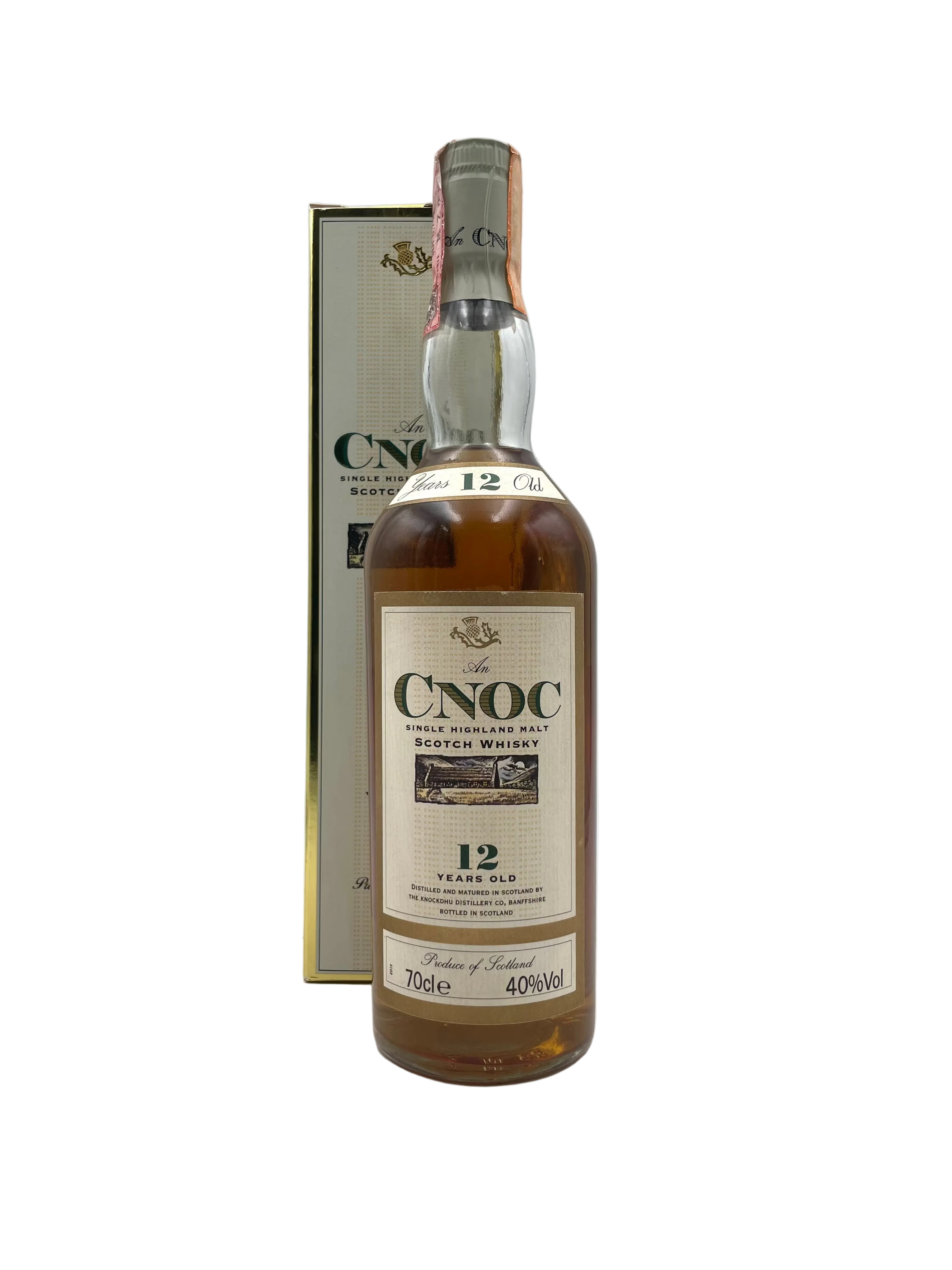 ANCNOC - 12 YO Single Highland Malt Scotch Whisky - Anni '80s