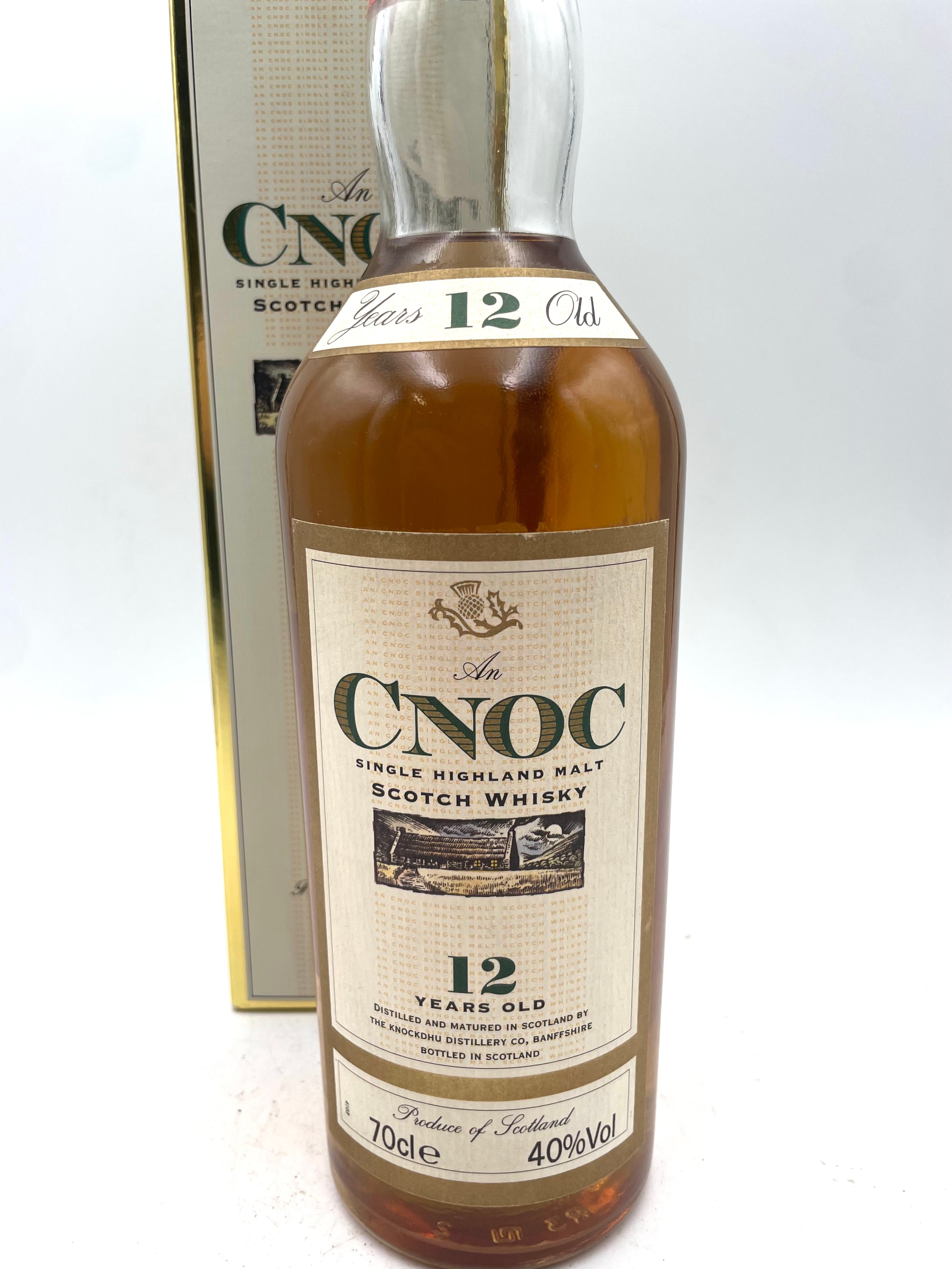 ANCNOC - 12 YO Single Highland Malt Scotch Whisky - 1990s