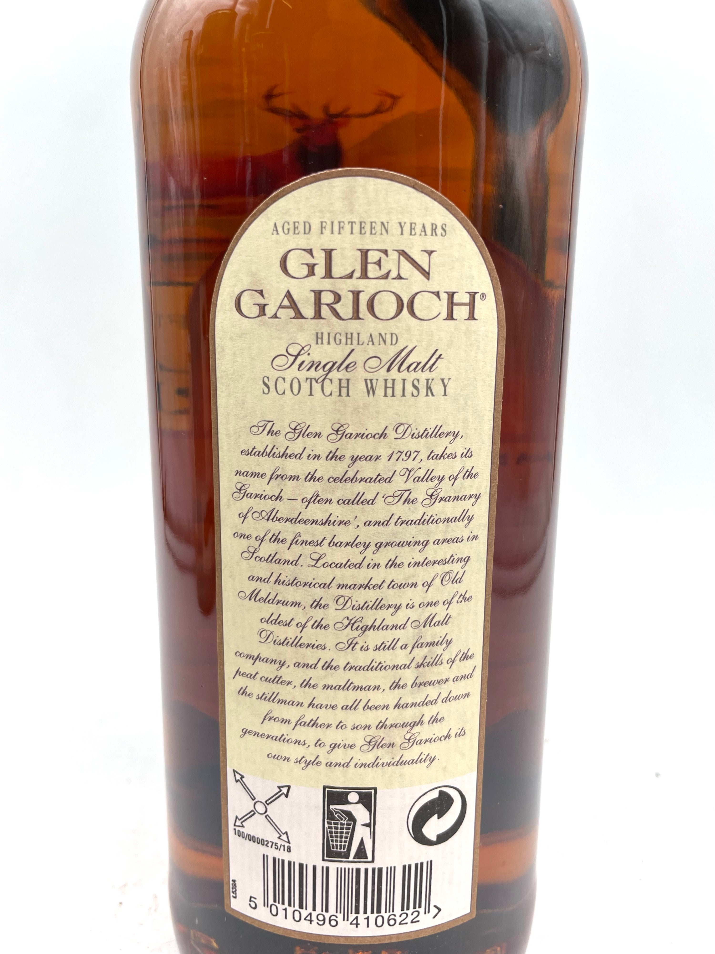 Glen Garioch - 15 YO Single Highland Malt Scotch Whisky - 1990s