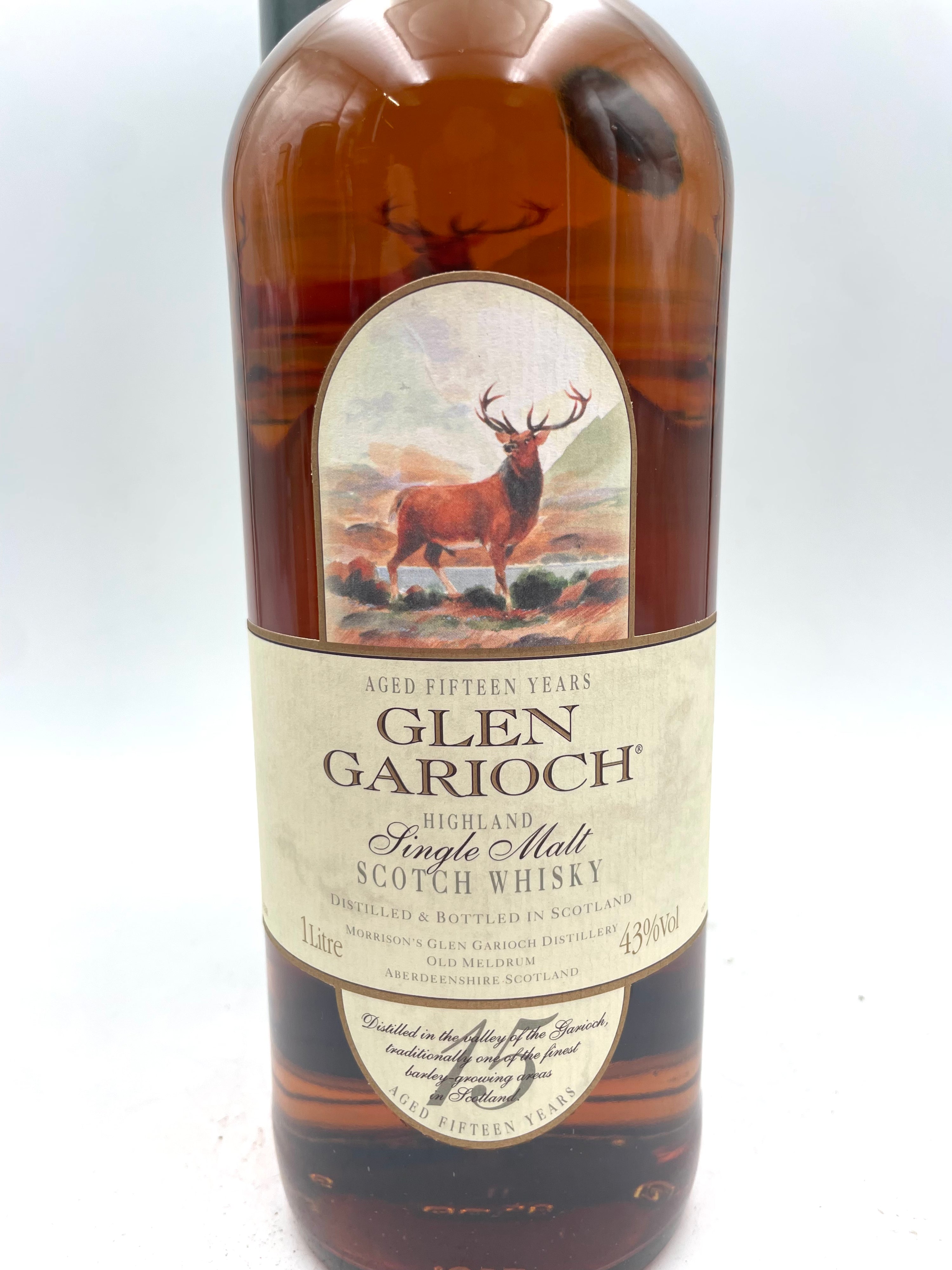Glen Garioch - 15 YO Single Highland Malt Scotch Whisky - 1990s