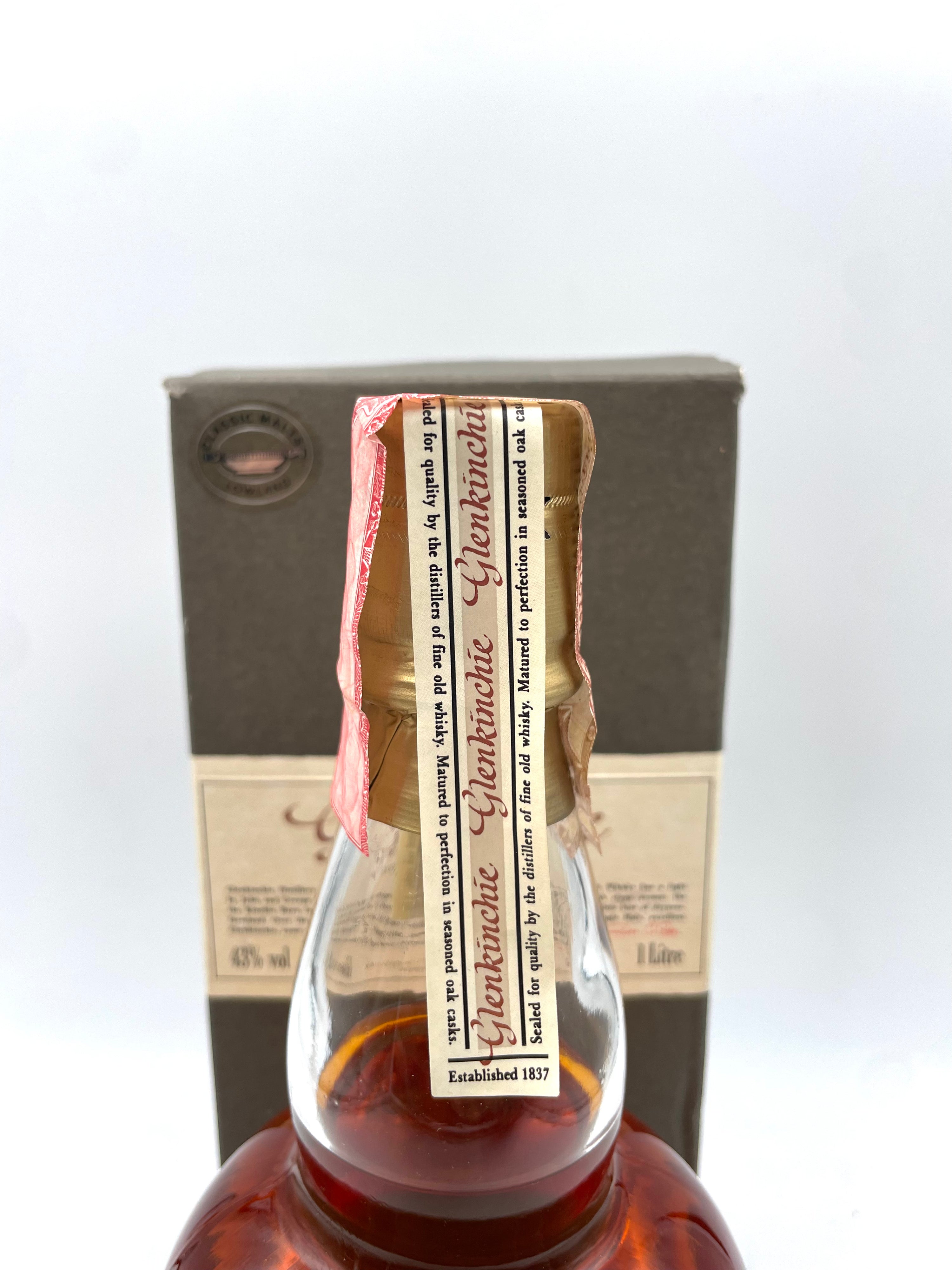 Glenkinchie - 10 YO Lowland Single Malt Scotch Whisky - 1980s