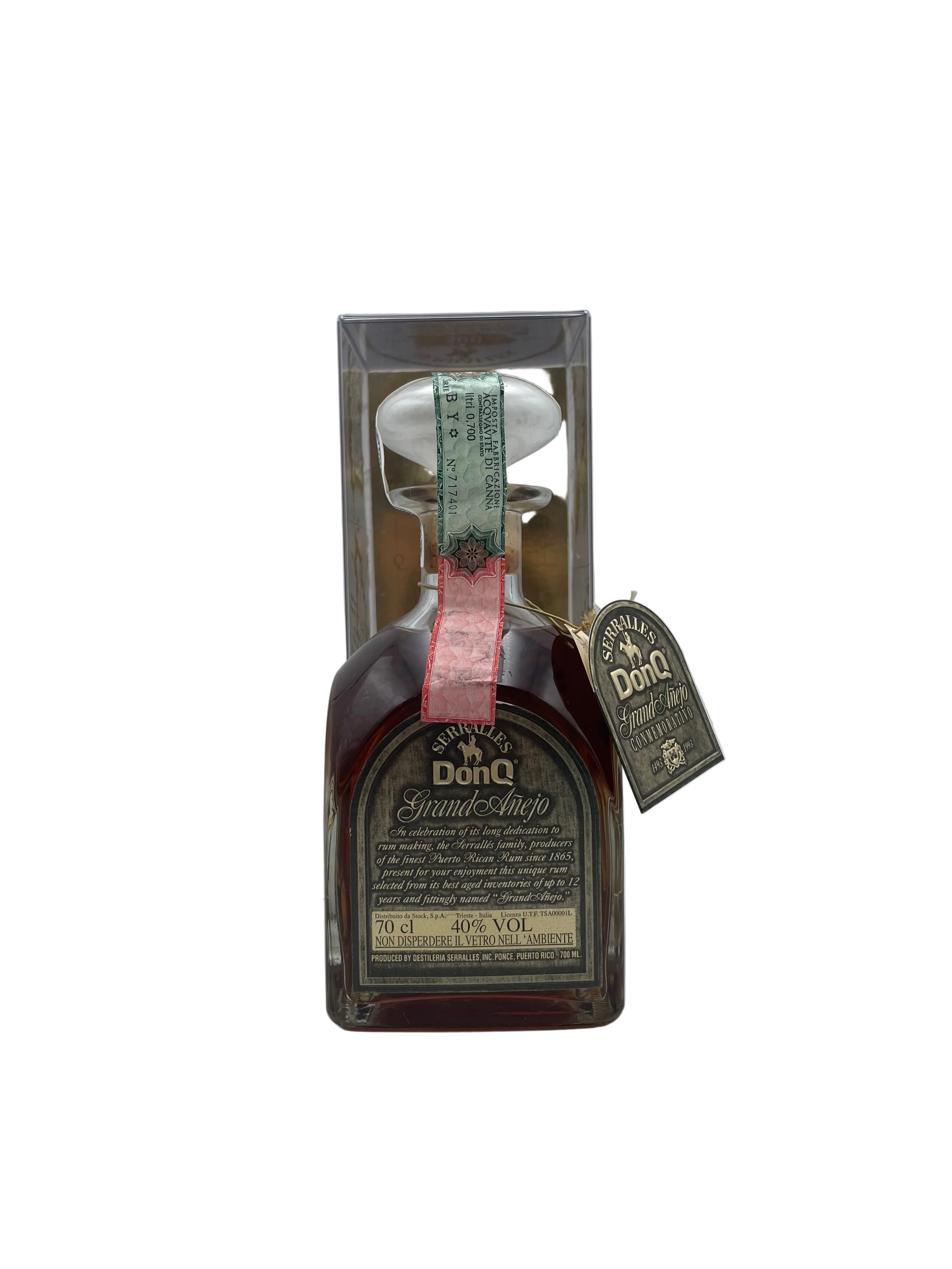 1993 - Serralles - Rum Don Q. Grand Anejo - Anni '90s