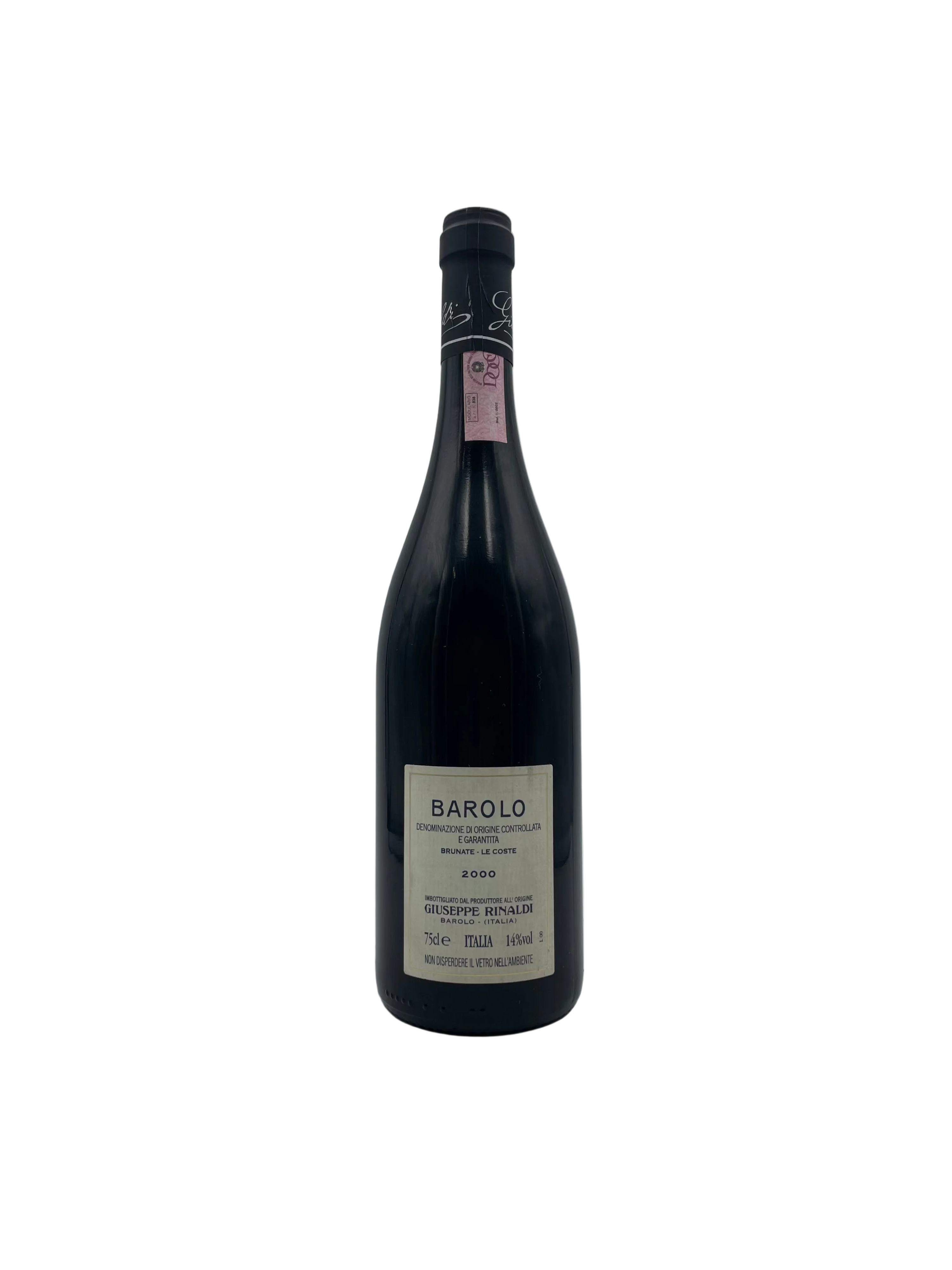 2000 - Giuseppe Rinaldi - Barolo Brunate - Le coste