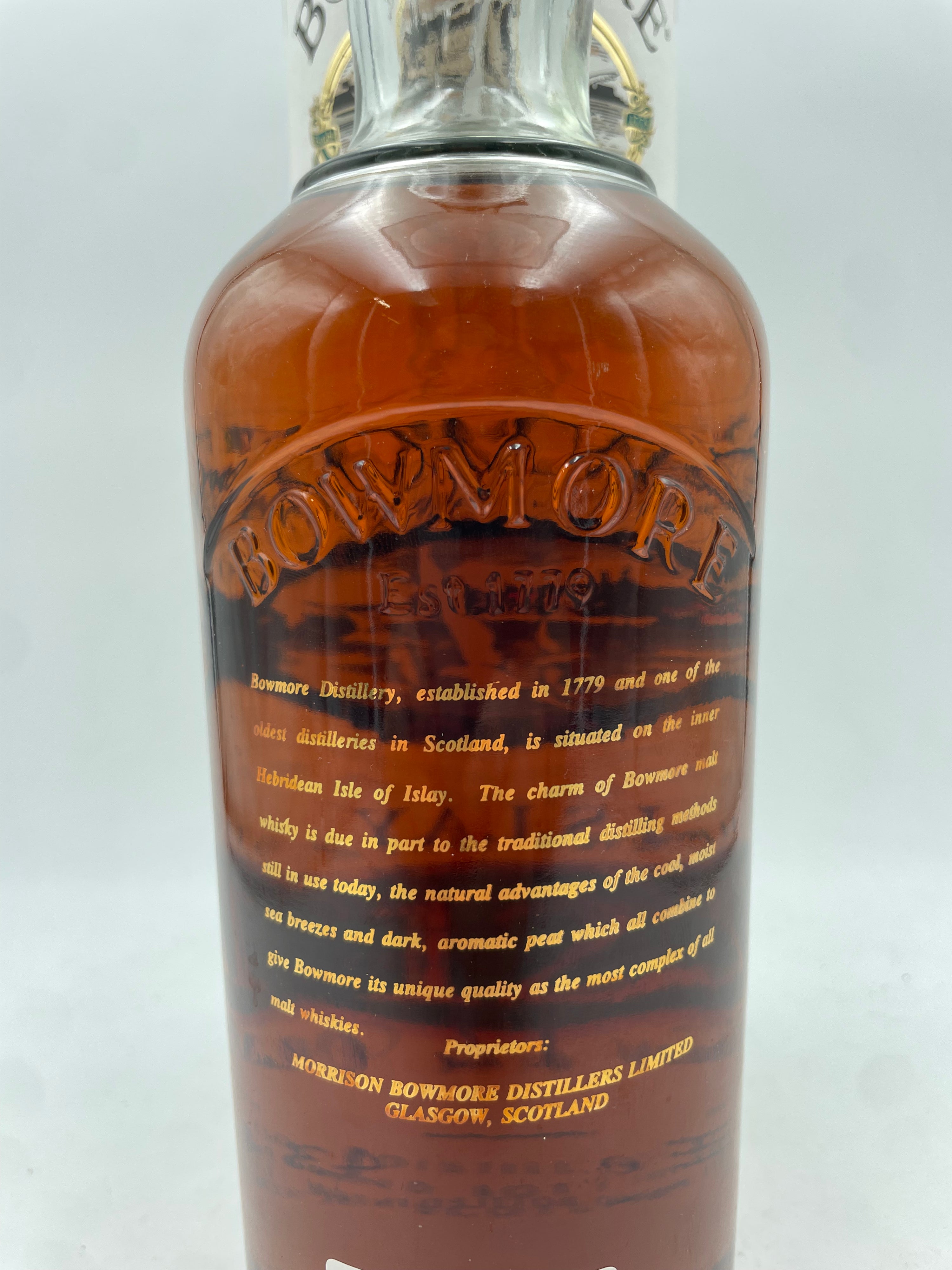 Bowmore - 12 YO Islay Single Malt Scotch Whisky - 1980s