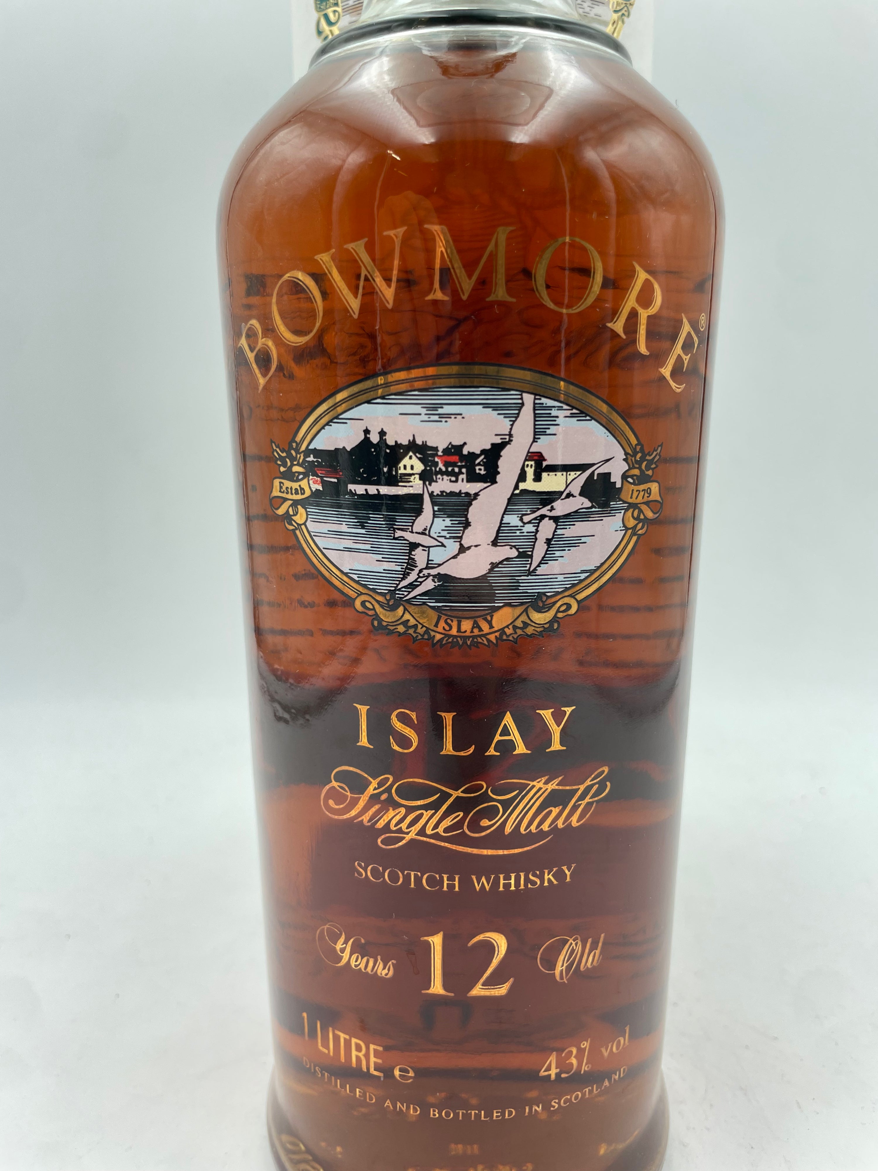 Bowmore - 12 YO Islay Single Malt Scotch Whisky - 1980s