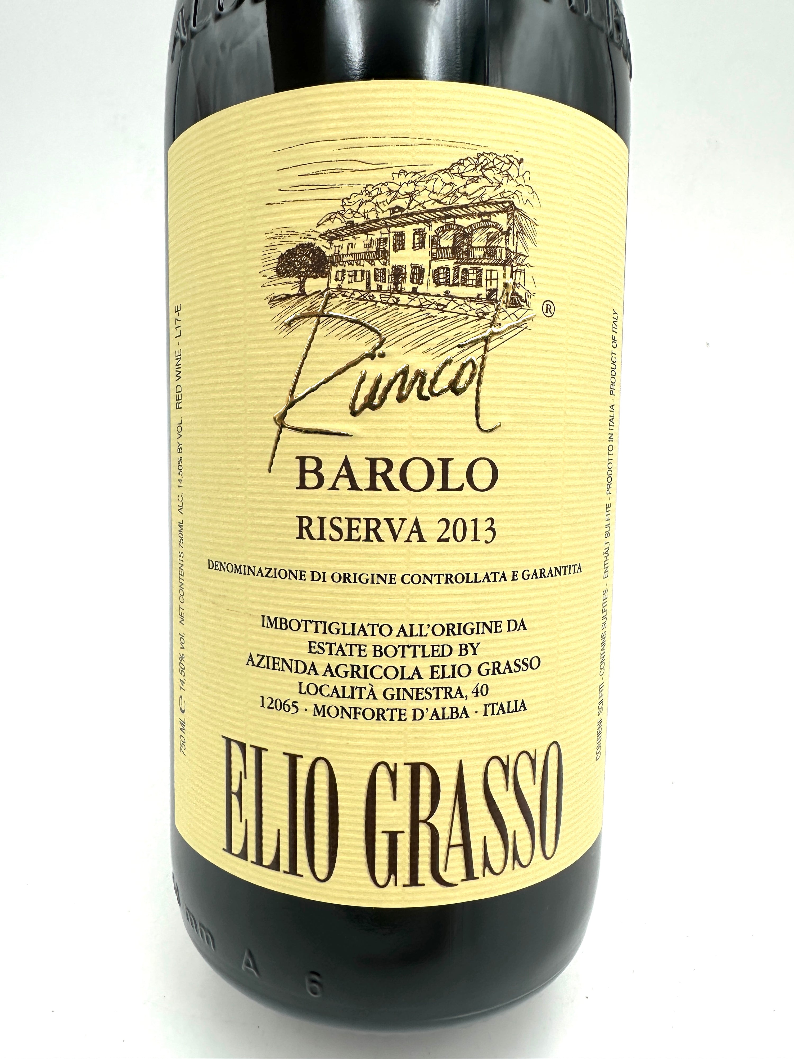 2013 - Elio Grasso - Barolo Rüncot Riserva