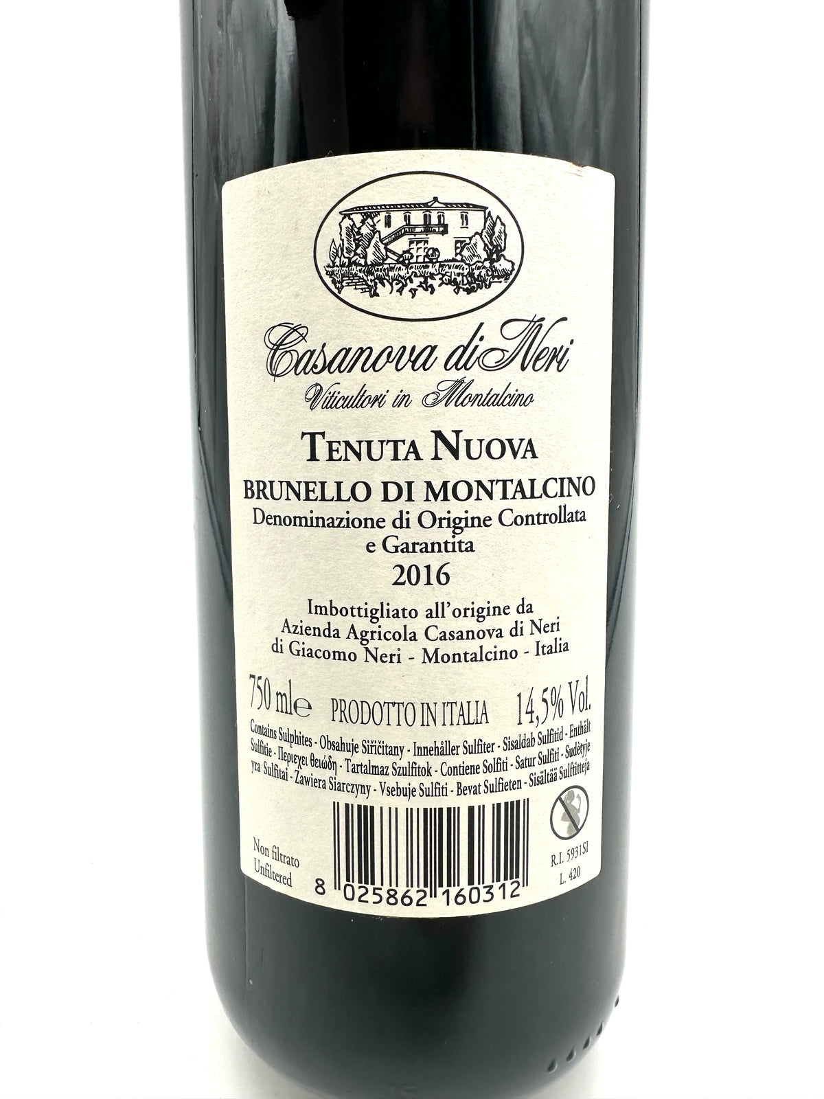2016 - Casanova di Neri - Brunello di Montalcino Tenuta Nuova