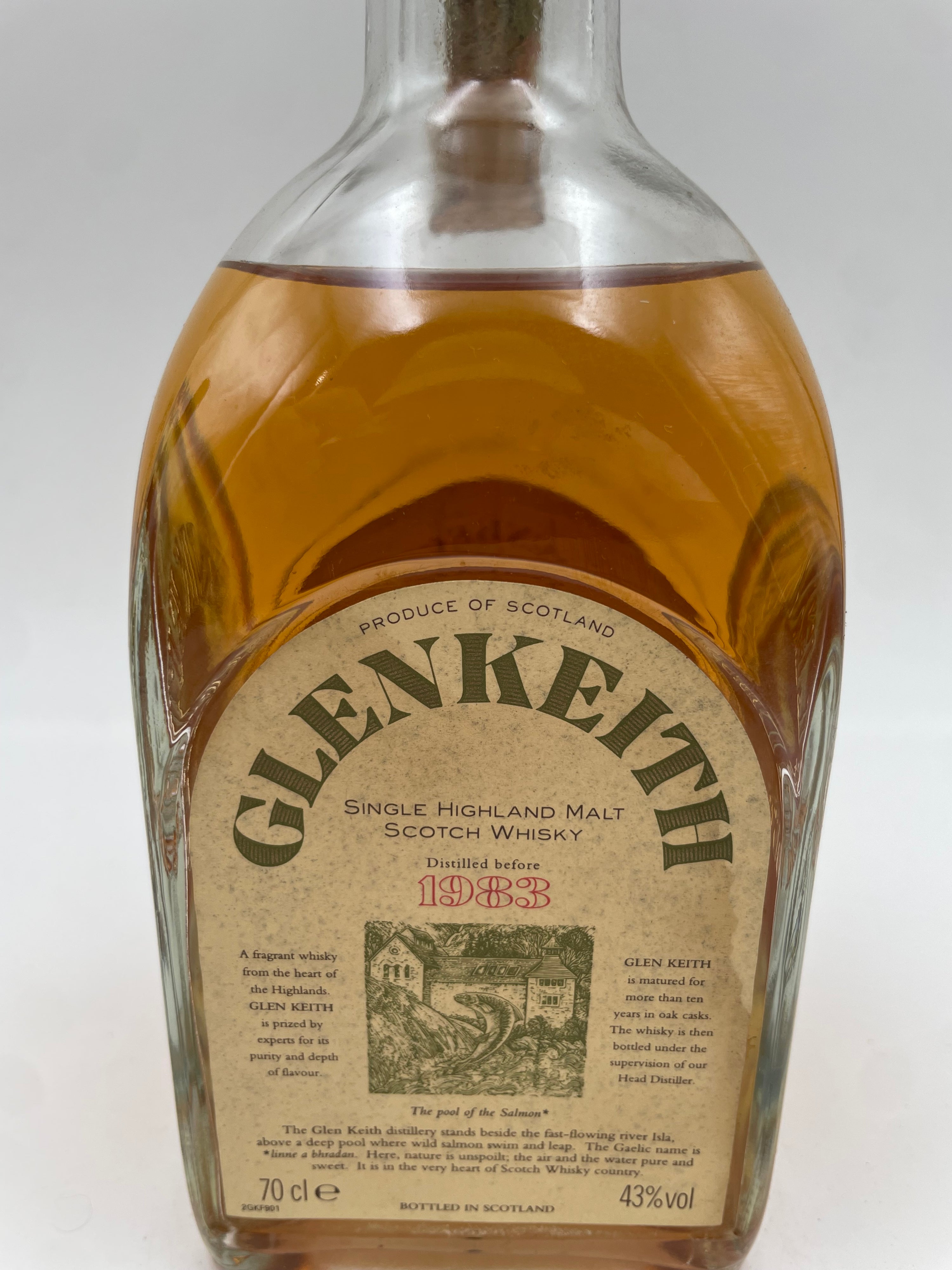 1983 - Glen Keith - Single Highland Malt Scotch Whisky - Bottled 1990s