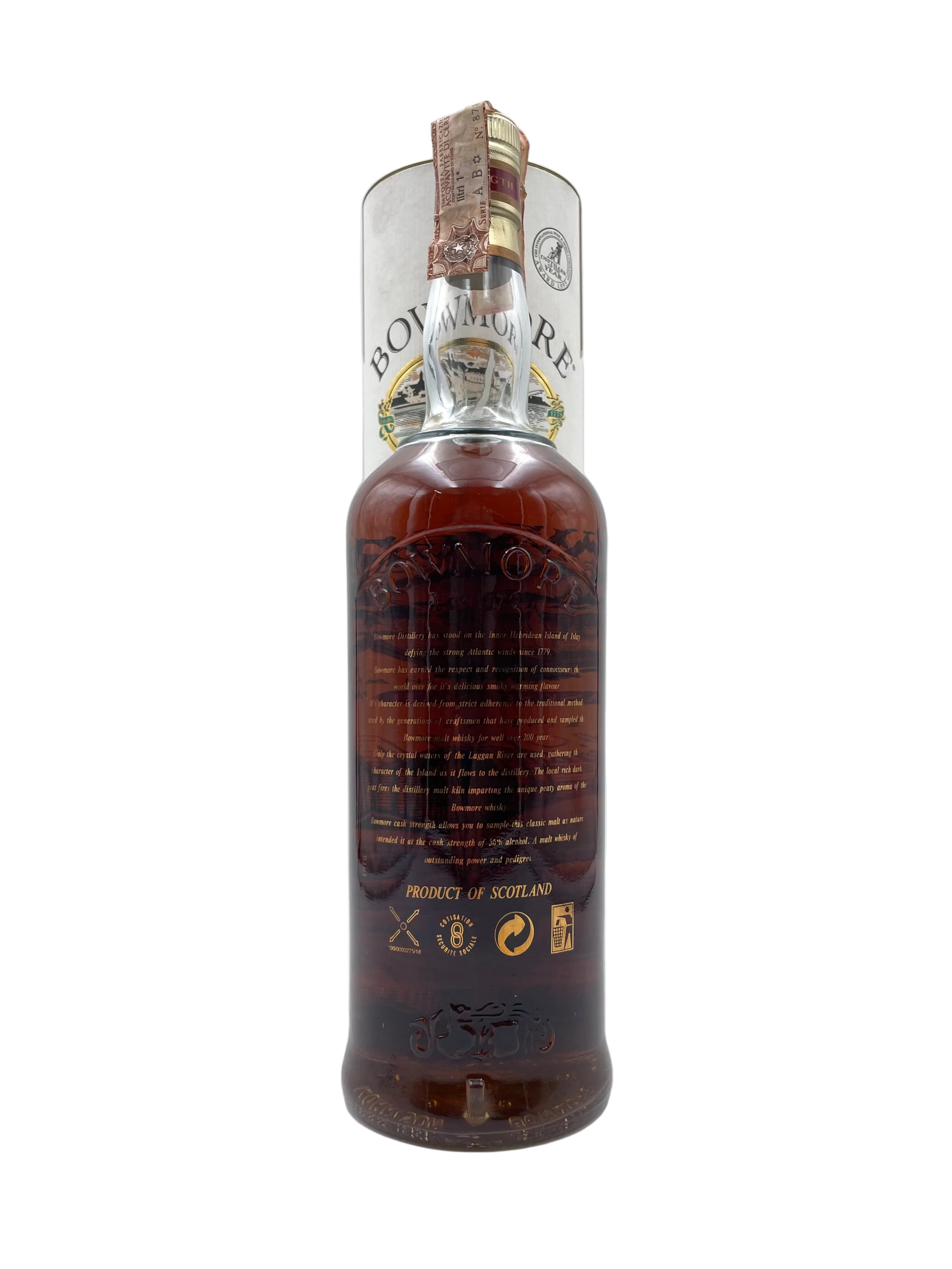 Bowmore - Cask Strength Islay Single Malt Scotch Whisky - Anni ‘90s