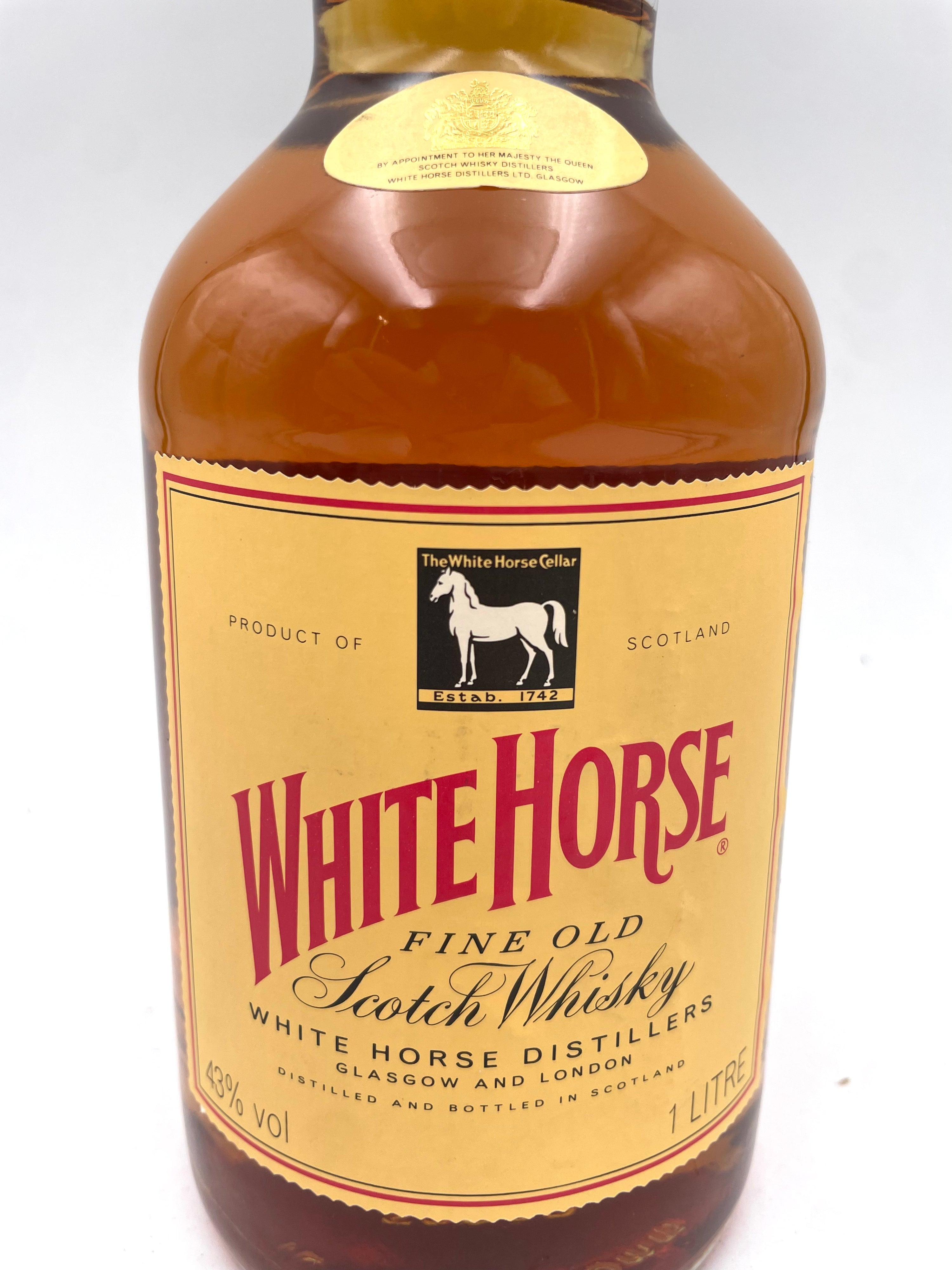 White Horse - Fine Old Scotch Whisky - 1980s