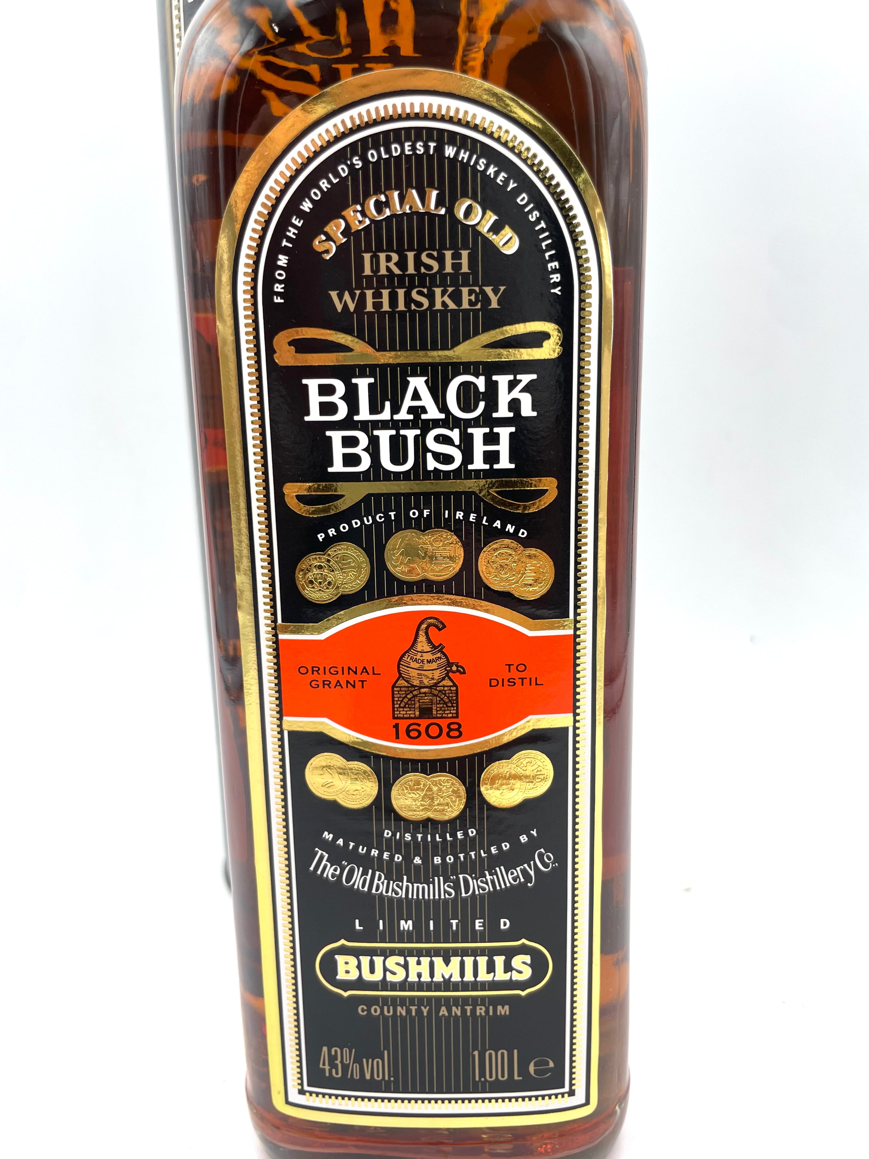 Bushmills - Black Bush Special Old Irish Whiskey - 1980s
