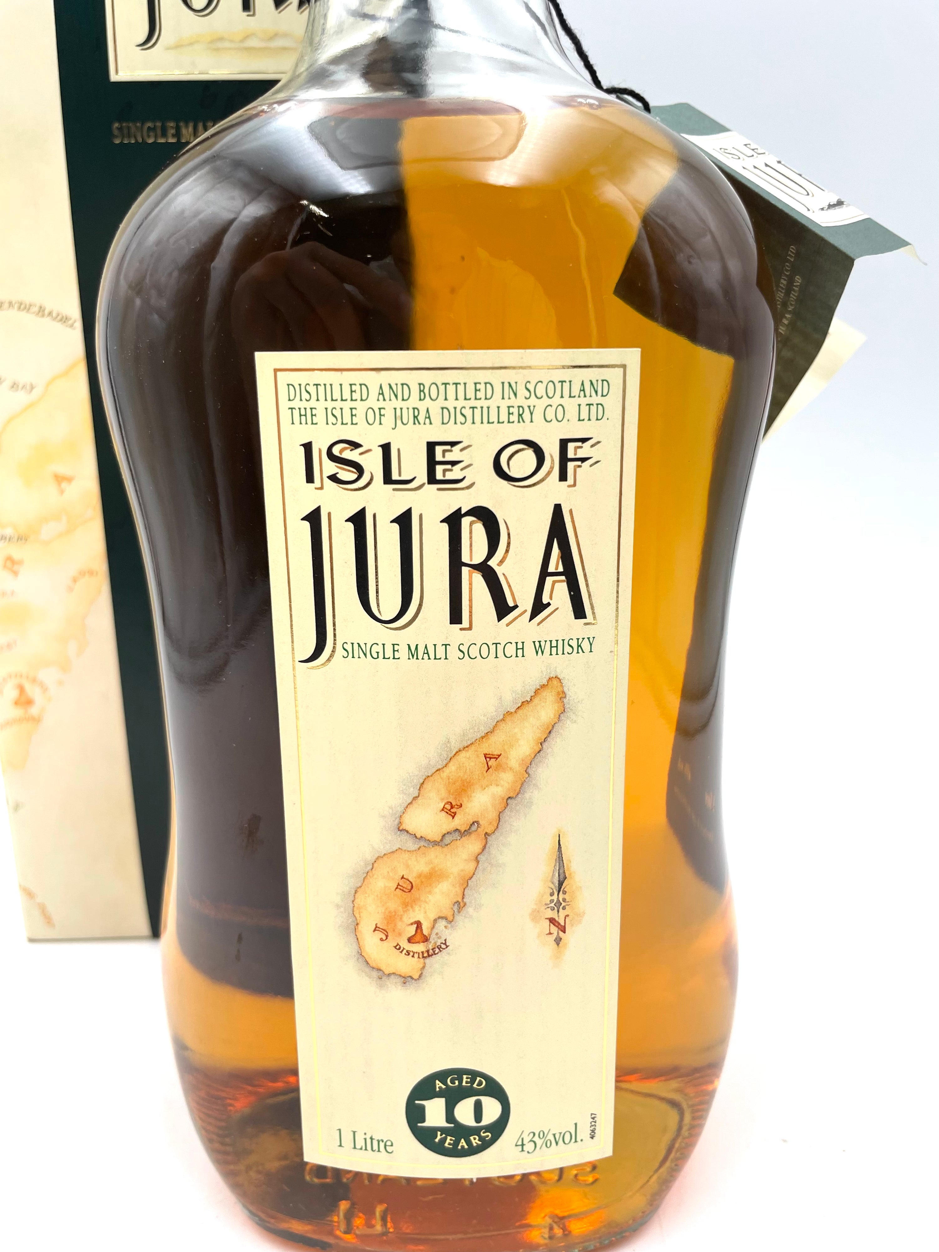 Isle Of Jura - 10 YO Single Malt Scotch Whisky - 1980s