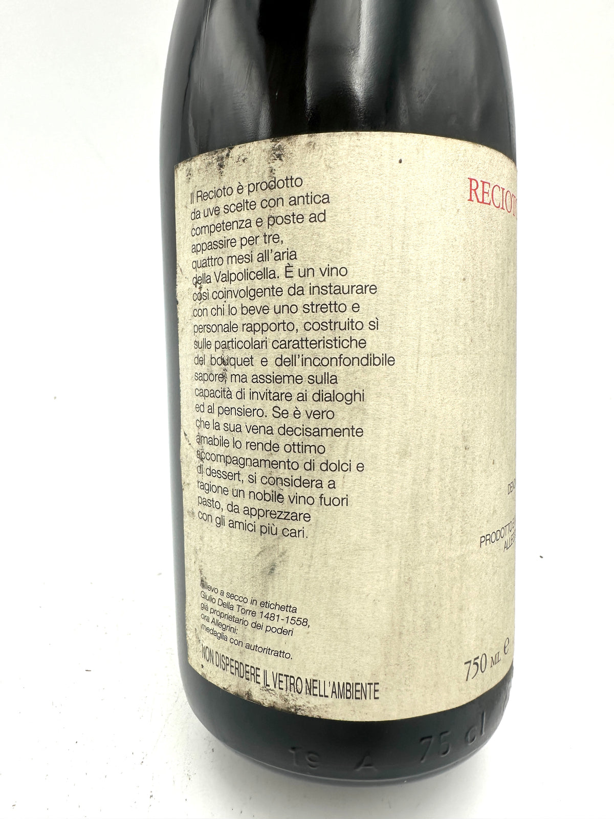 1991 - Allegrini - Recioto della Valpolicella Classico
