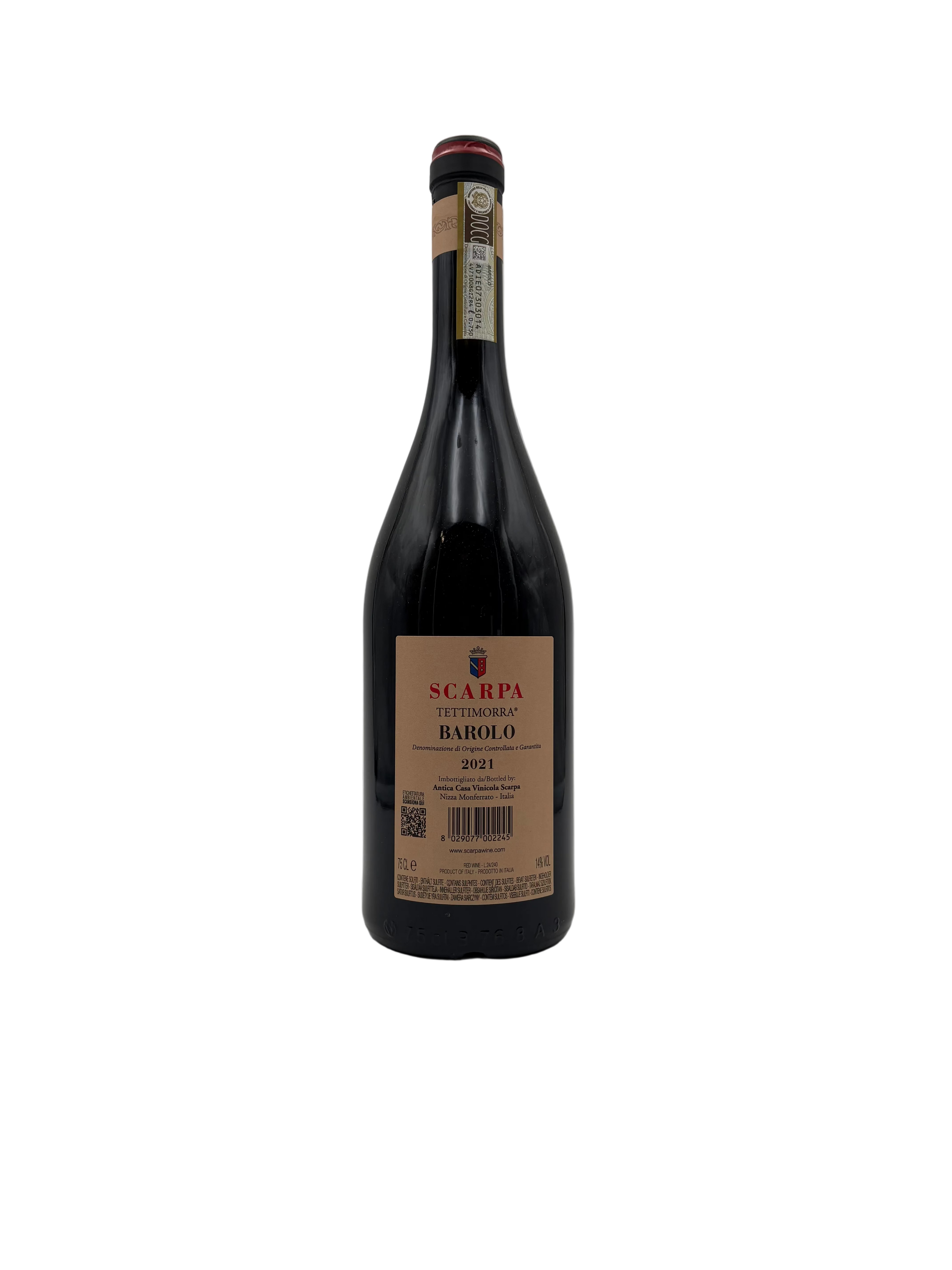 2021 - Scarpa - Tettimorra Barolo