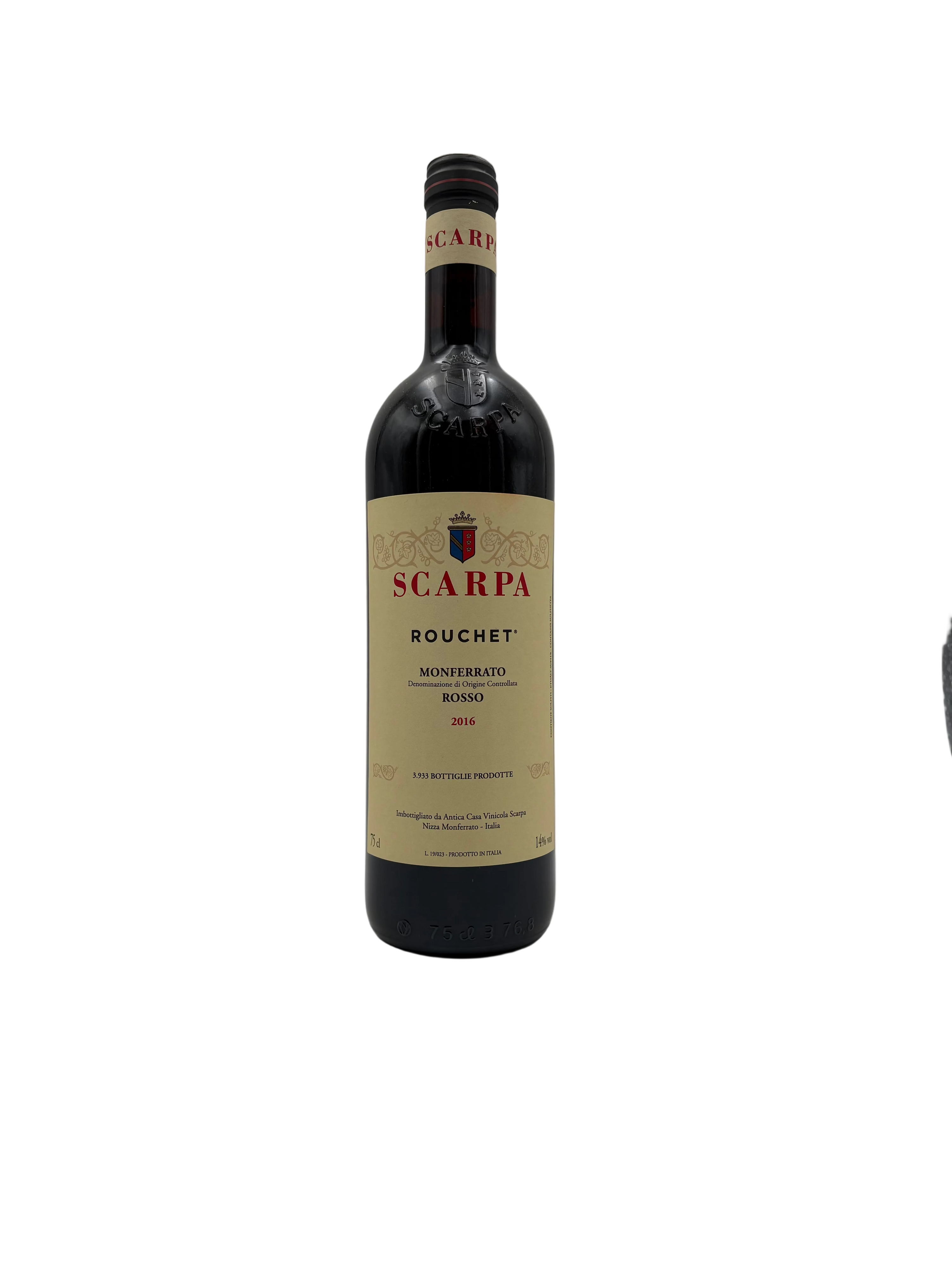2016 - Scarpa - Rouchet Monferrato Rosso
