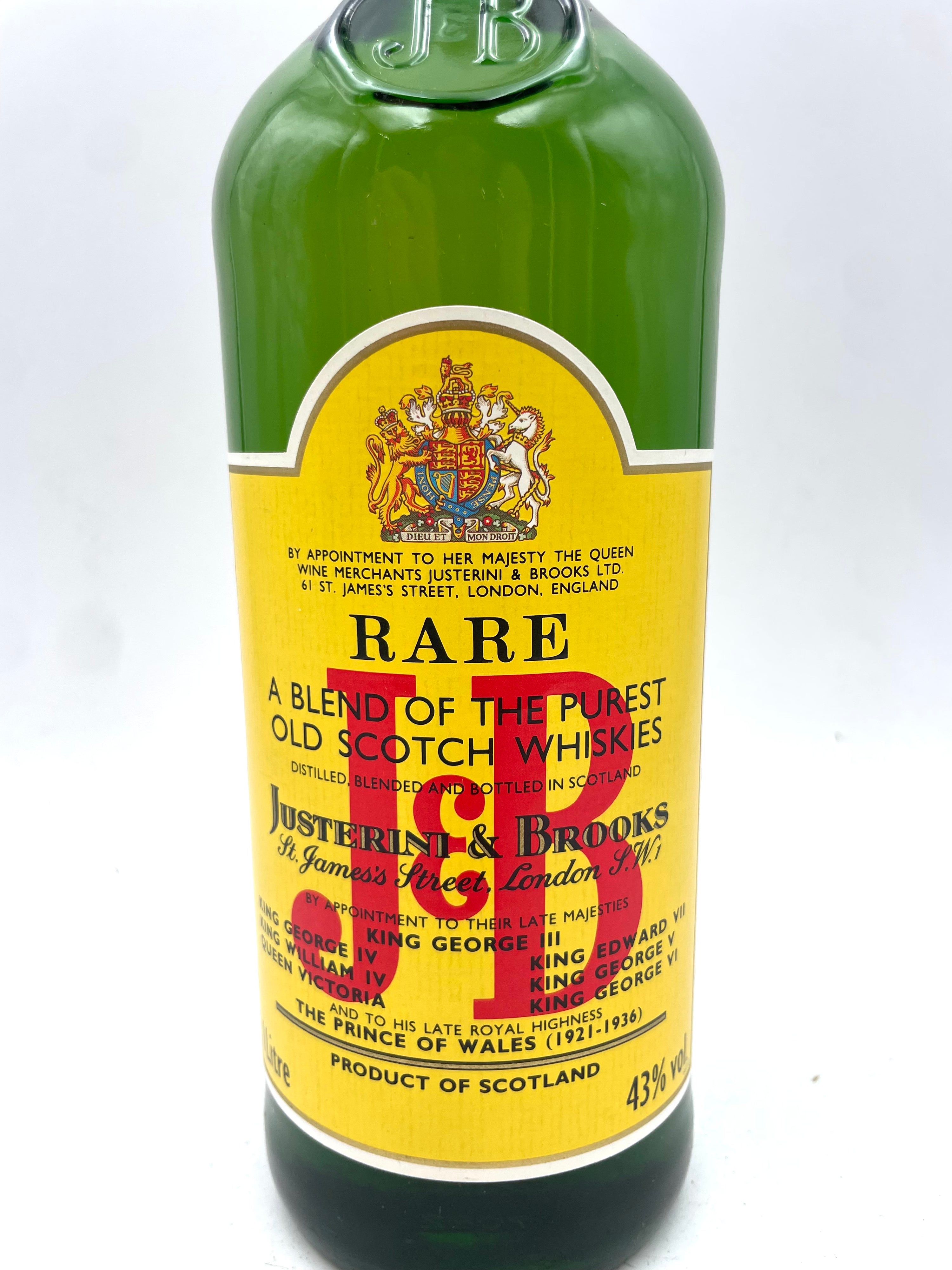 Justerini & Brooks - Rare Old Scotch Whiskies - 1980s