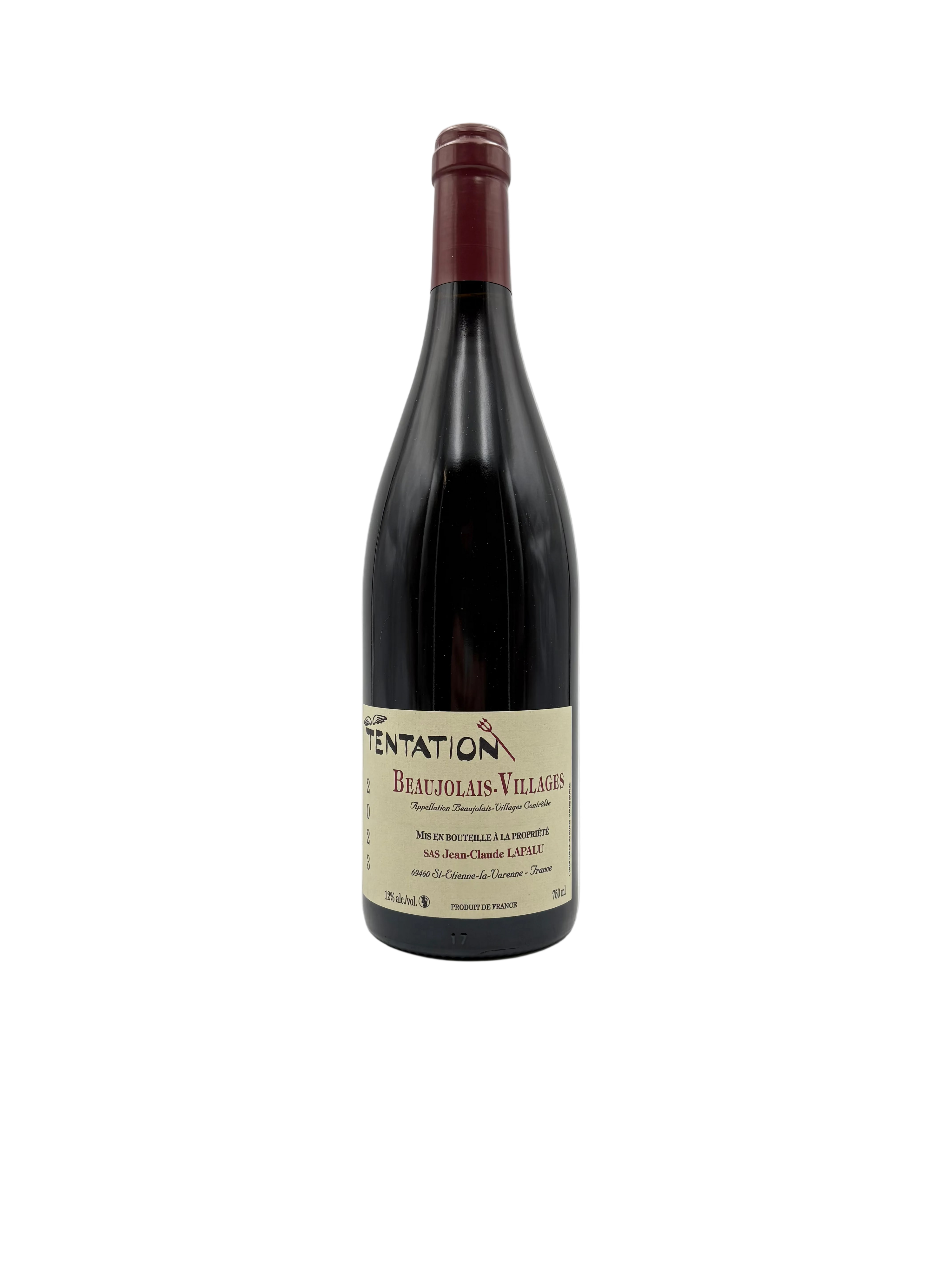 2023 - Jean-Claude Lapalu - Tentation Beaujolais-Villages