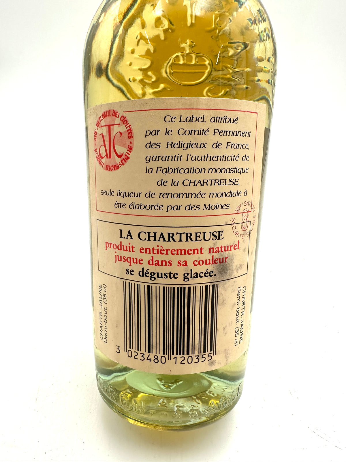 Chartreuse - Yellow Liqueur - 9th Centenary 1084-1984 - 0.35L