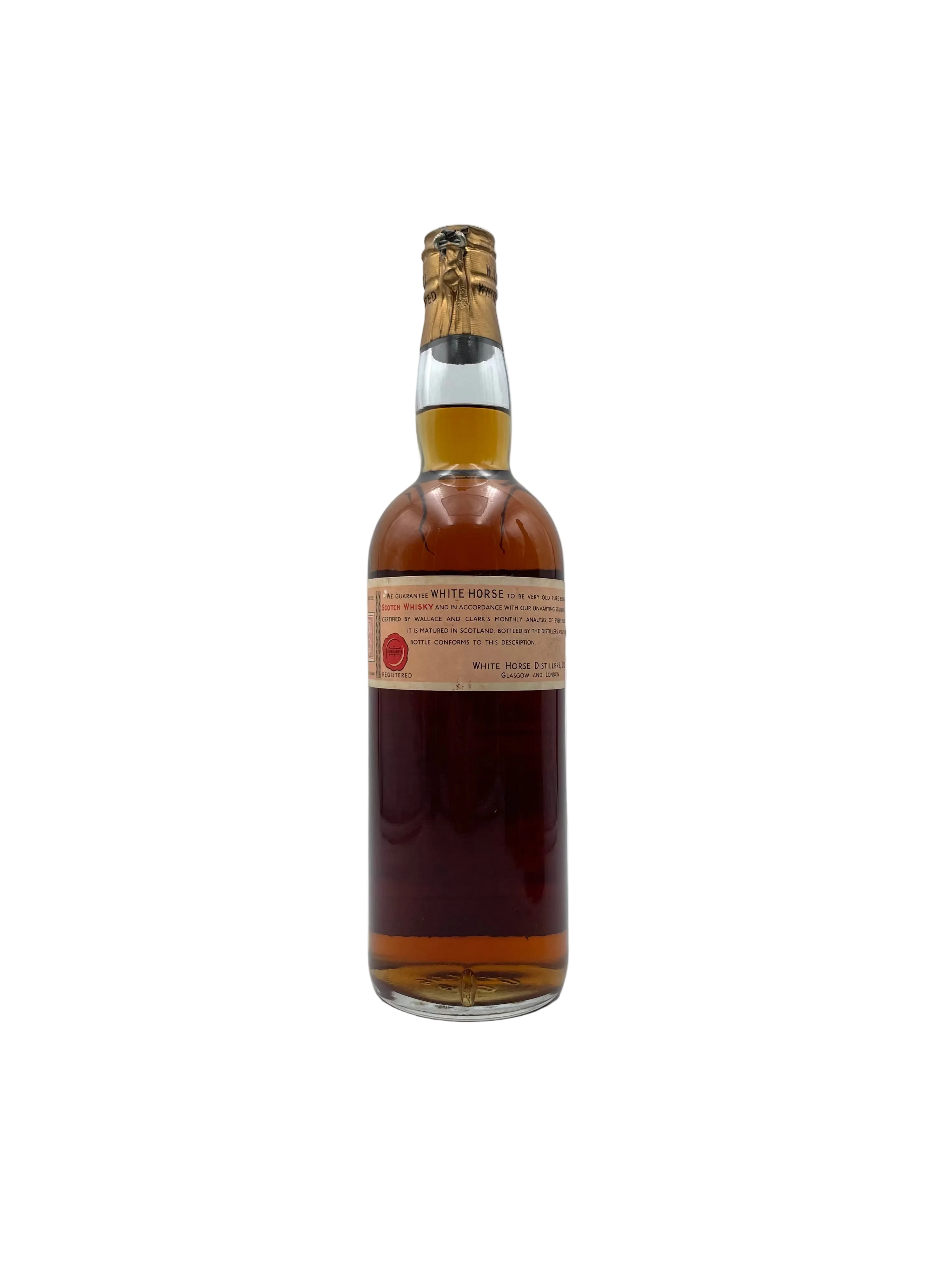 White Horse - Blended Scotch Whisky Spring Cap - Anni '60s