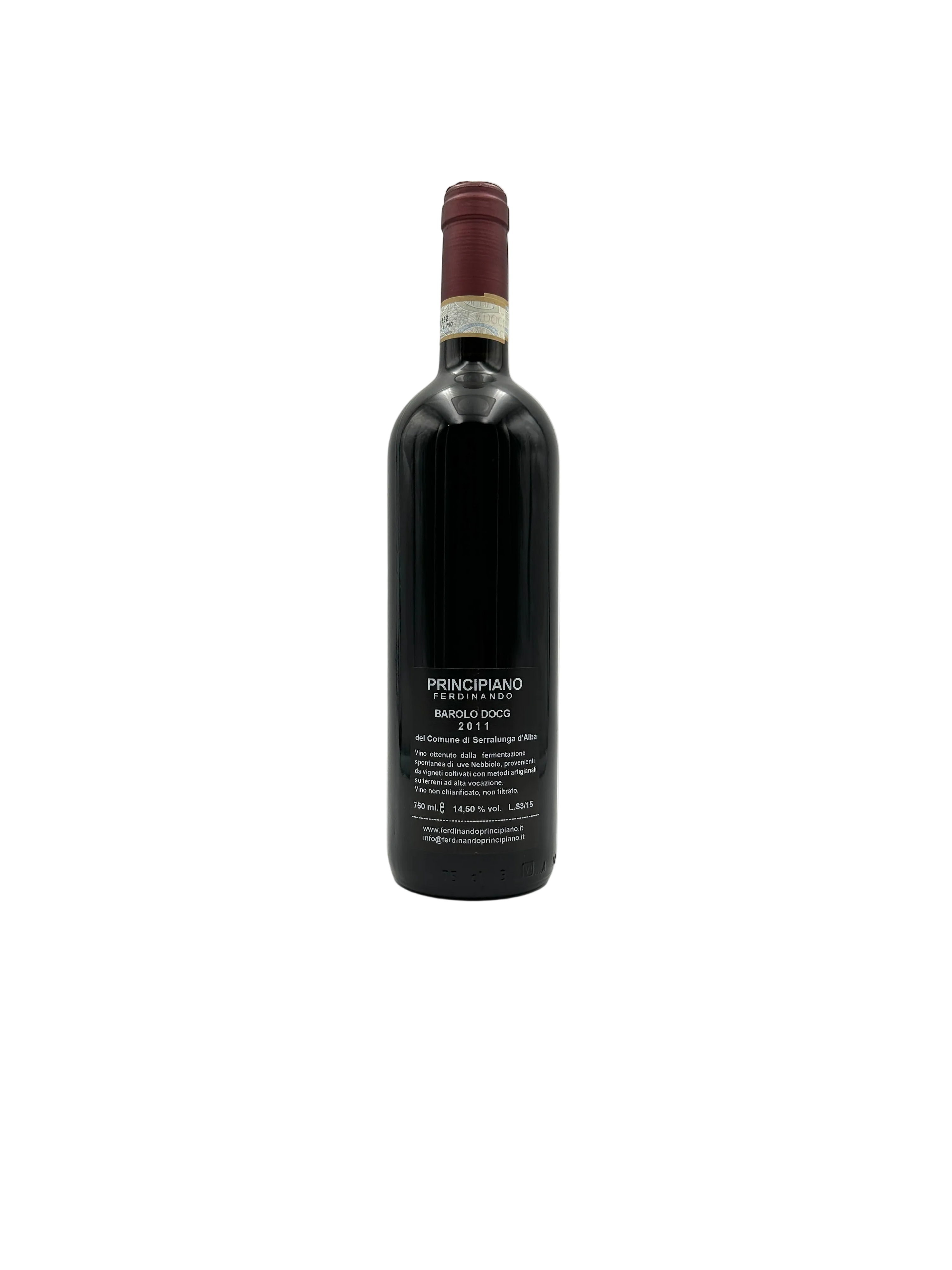 2011 - Principiano Ferdinando - Barolo del Comune di Serralunga d'Alba