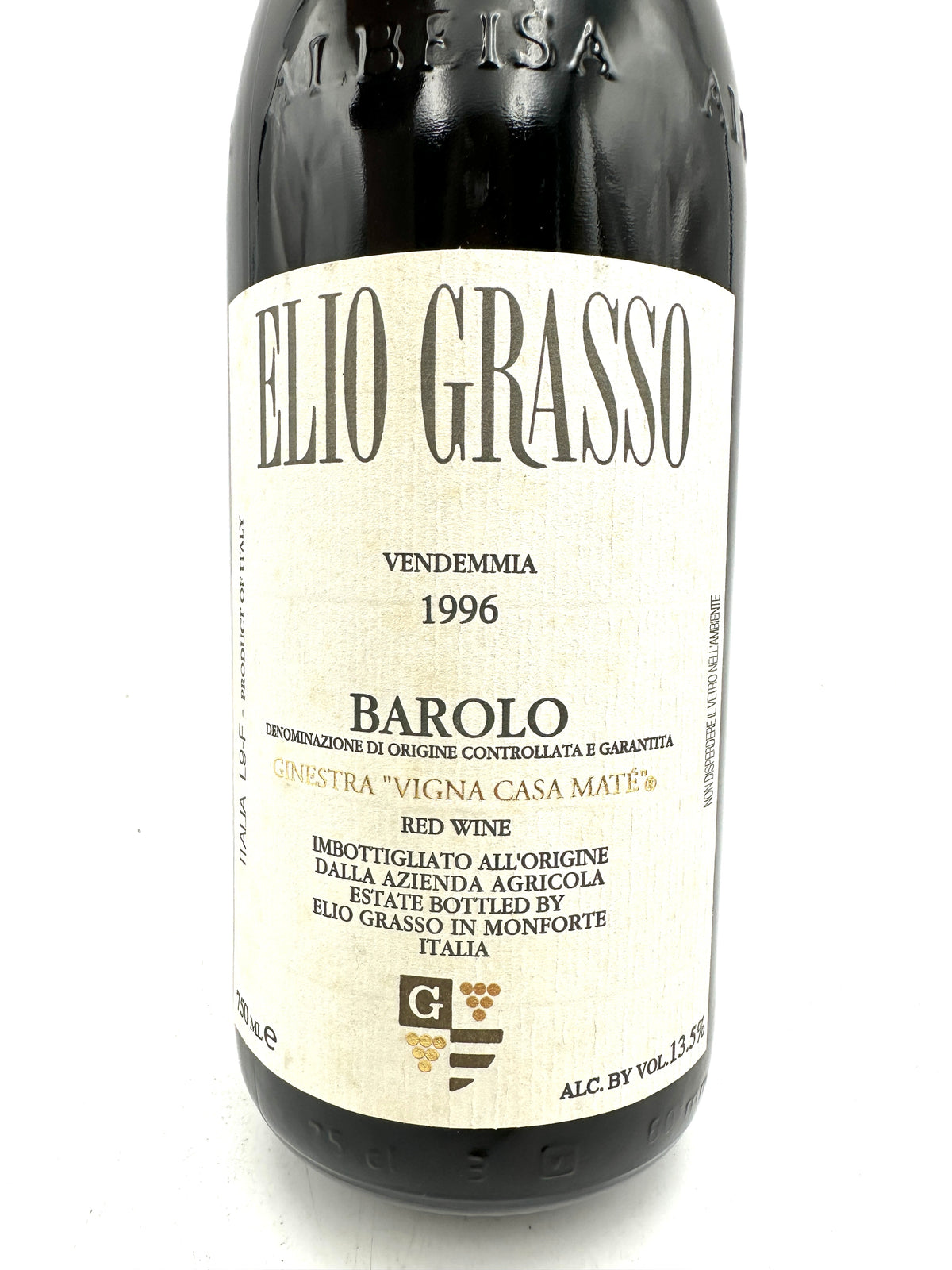 1996 - Elio Grasso - Barolo Ginestra Casa Maté