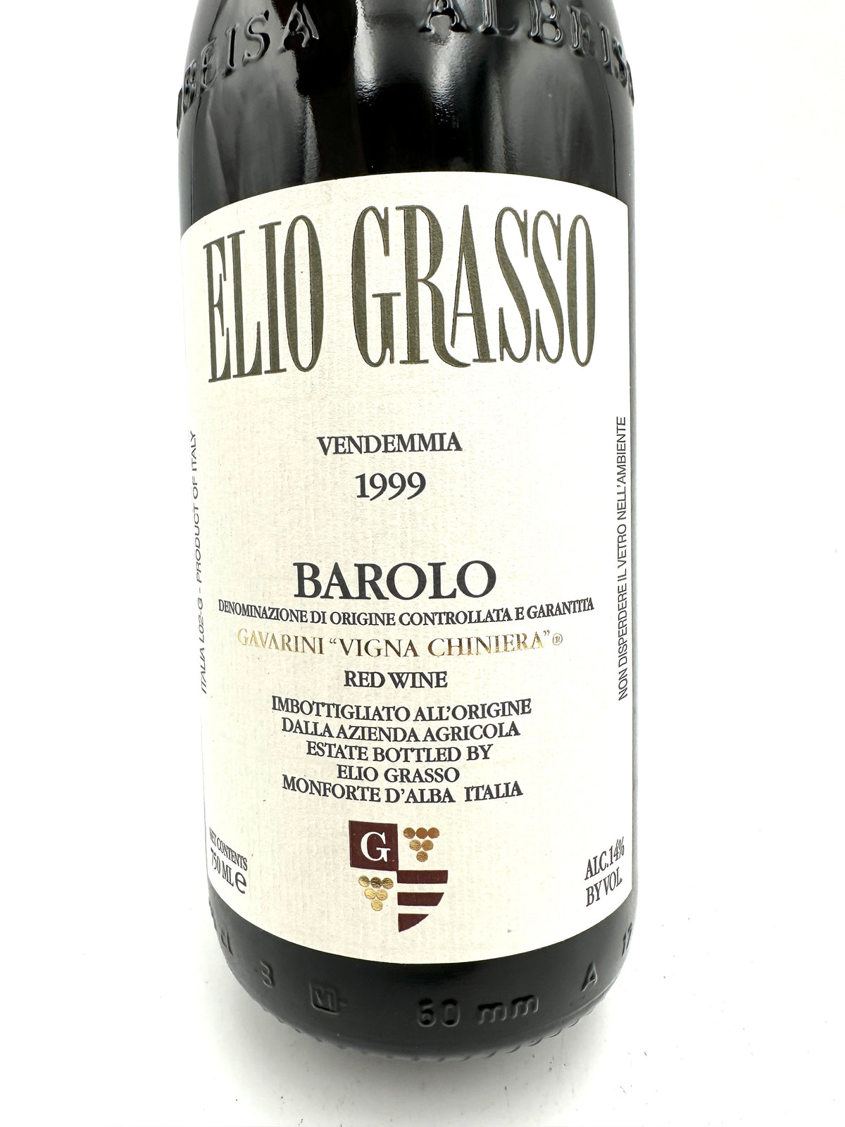1999 - Elio Grasso - Barolo Gavarini Chiniera